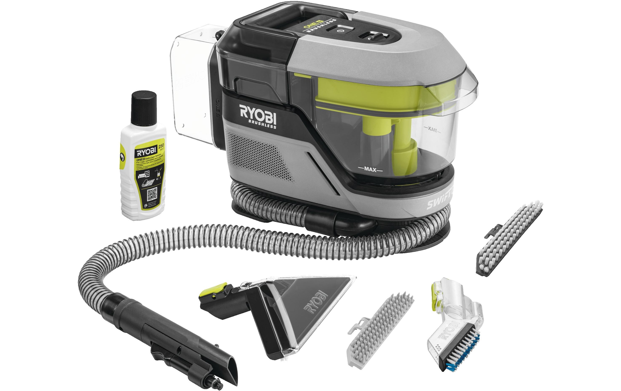 Teppichreinigungsgerät »RYOBI Pro RDC18BL-0 ohne Akku und Ladegerät«