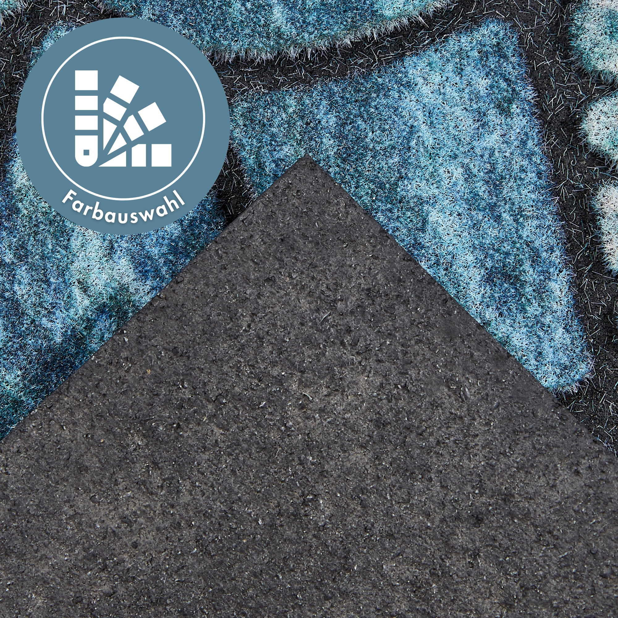 Andiamo Stufenmatte »Outdoor, 2er Set« rechteckig 6 mm Höhe Outdoor-Stufenmatten, Stein Motiv, Gartenbereich, Aussenbereich