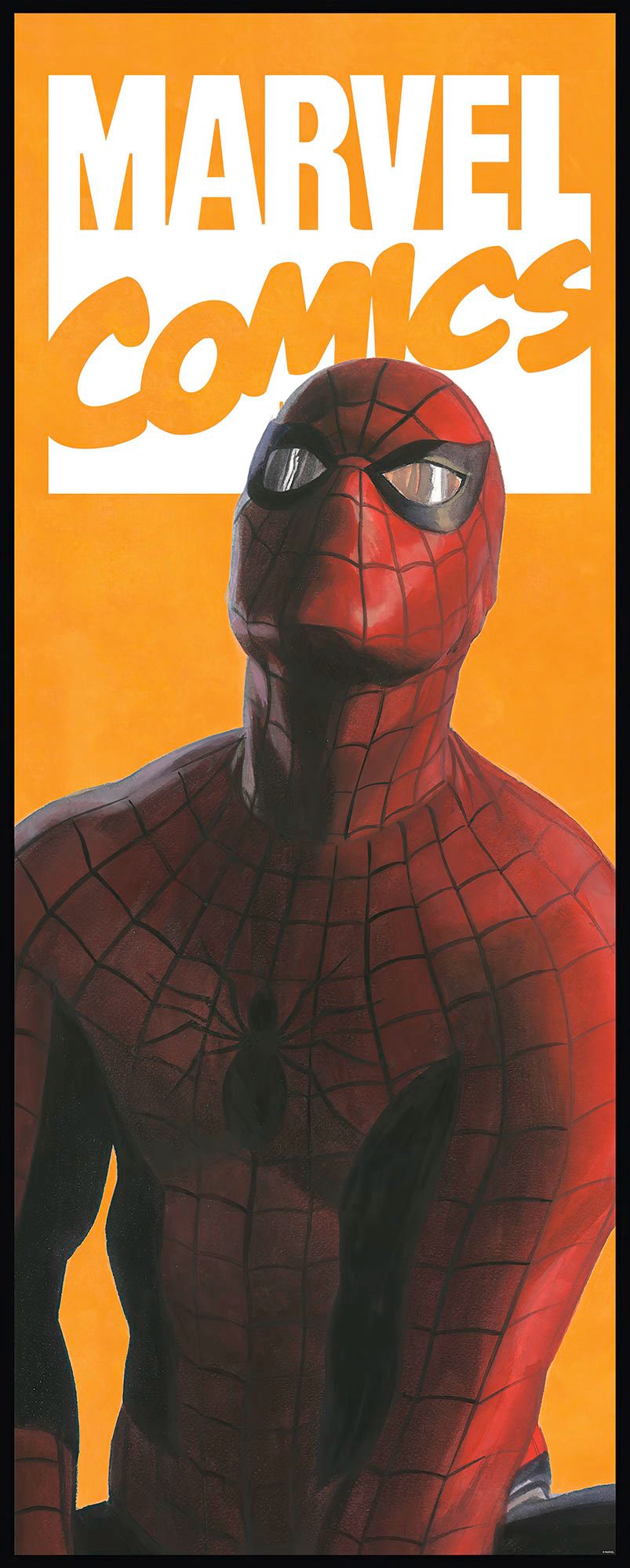 Image of Komar Vliestapete "Digitaldruck Vlies - Spider-Man Comic - Grösse 100 x 250 cm" bedruckt glatt Kinderzimmer
