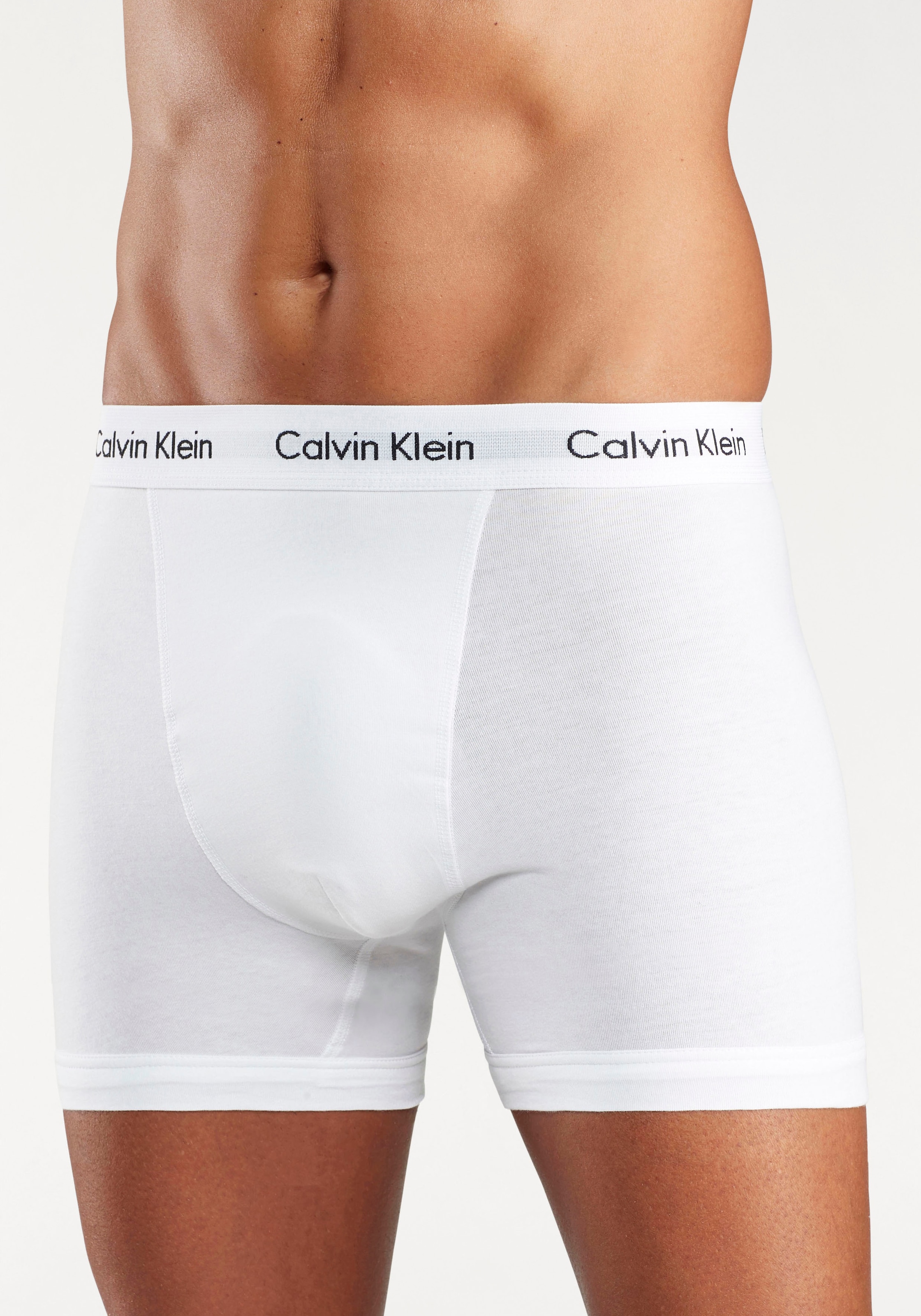 Calvin Klein Underwear Boxer »CK Boxer 3x« 3 cuis mit Logoschriftzug am Bund