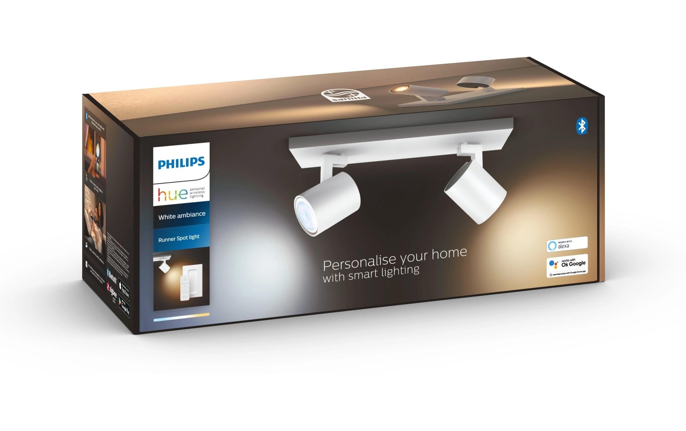 Philips Hue LED Deckenleuchte »Runner«, Leuchtmittel GU10 | LED wechselbar