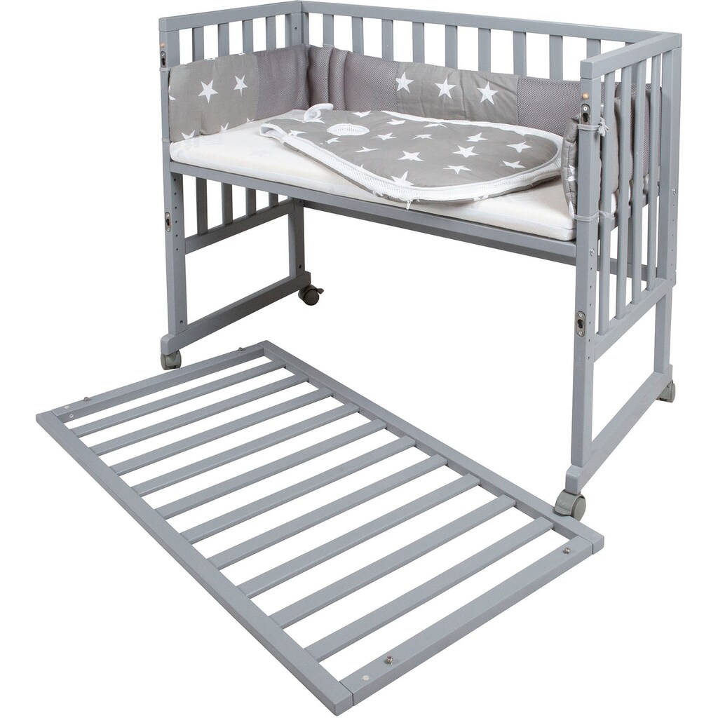 roba® Stubenbett »safe asleep® 3-in-1 Little Stars«, (4 tlg.)