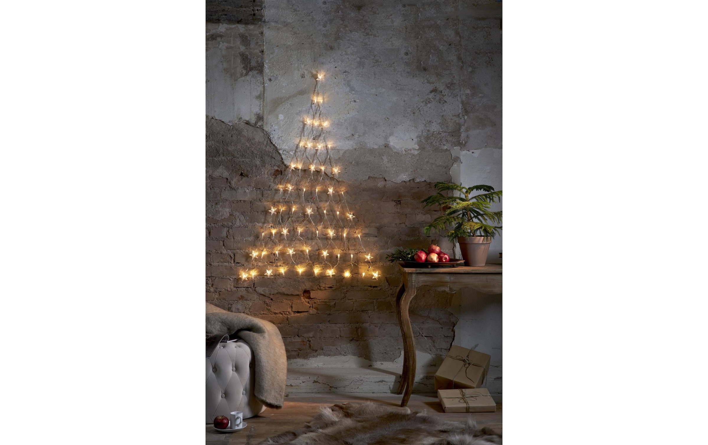 Parforce Traditional Hunting Guirlande lumineuse LED »Trading LED-Lichterkette Star« 55 cuis-flammig