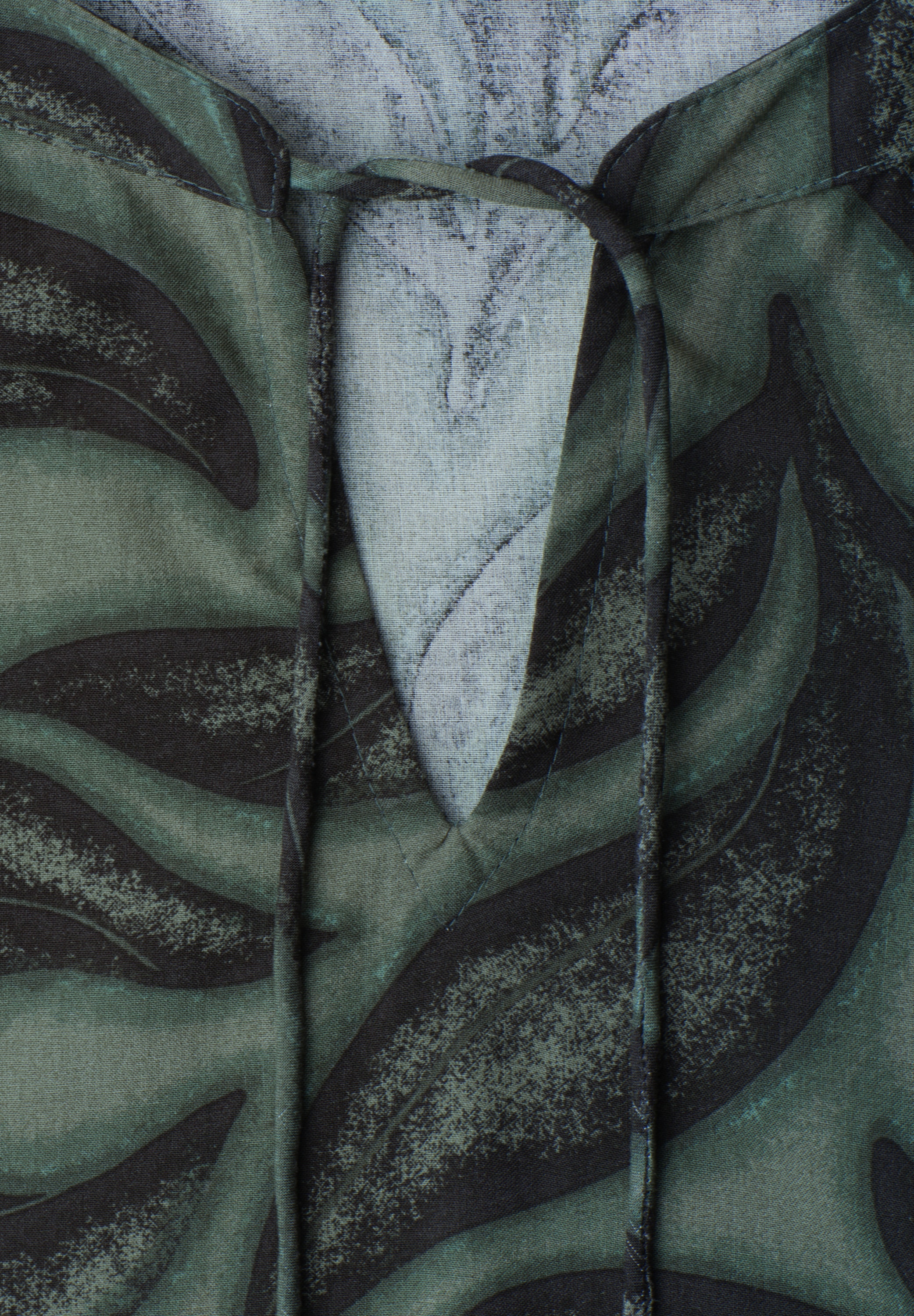 STREET ONE Blouse à manches courtes Blouse d’été à motif floral