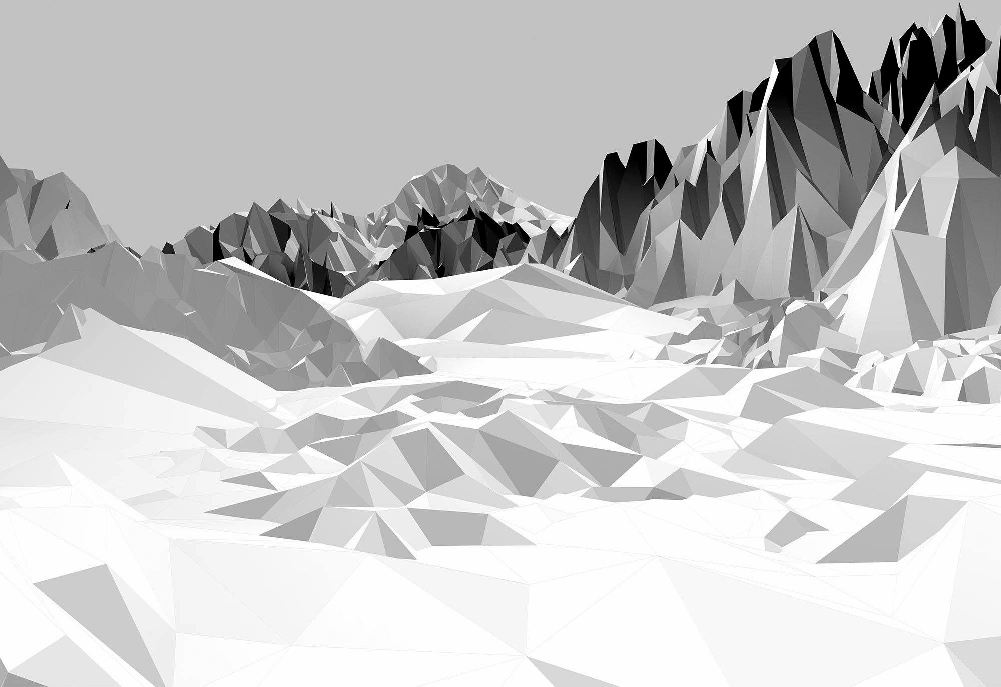 Image of Komar Fototapete "Icefields - Grösse 368 x 254 cm" bedruckt glatt Wohnzimmer, Schlafzimmer