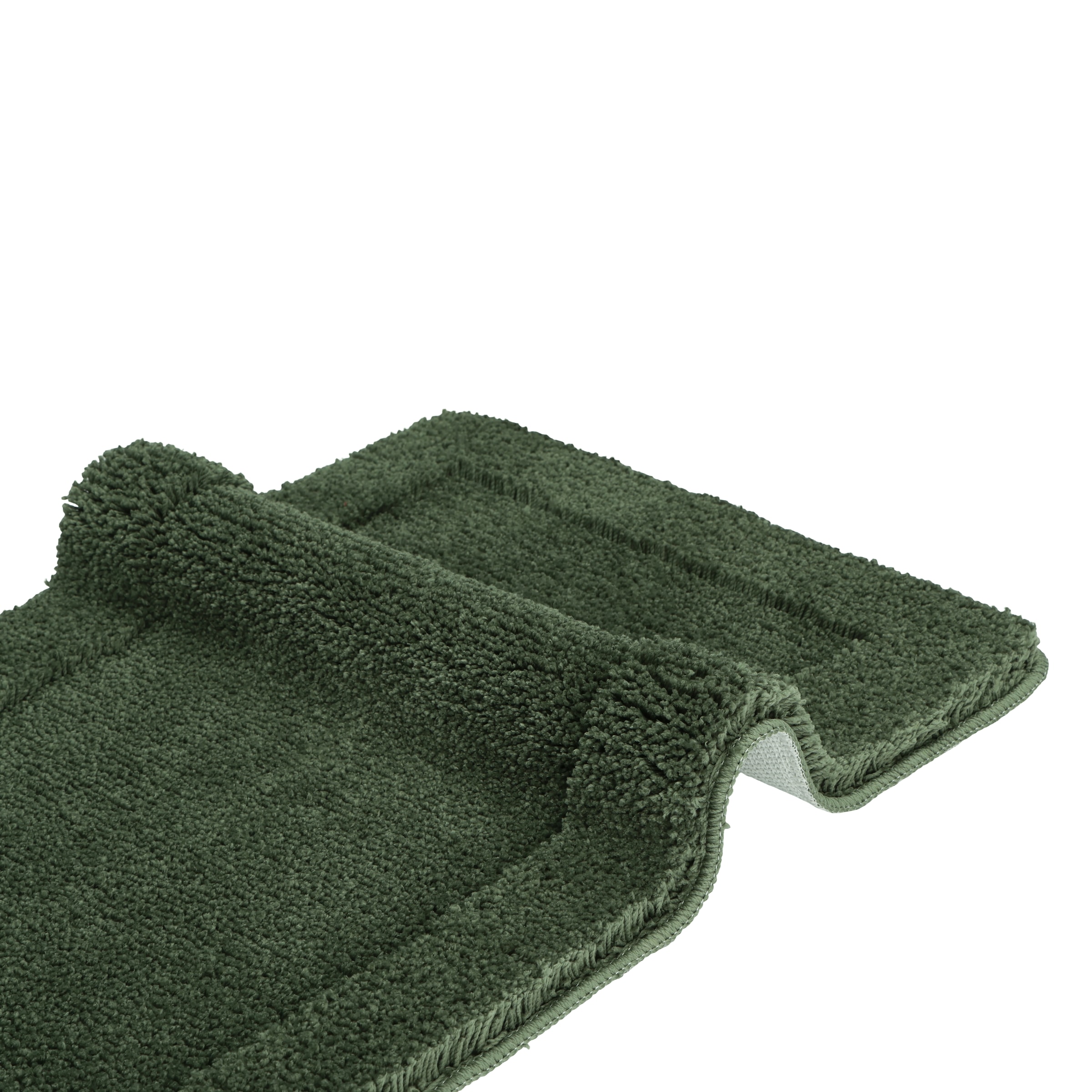 GOODproduct Badematte »Sanremo mit Rahmen, Badvorleger, Badezimmer Teppich, sehr weich« Höhe 25 mm rutschhemmend beschichtet fussbodenheizungsgeeignet | schnell trocknend Badteppich, unifarben, rechteckig und als 3-tlg. Set erhältlich