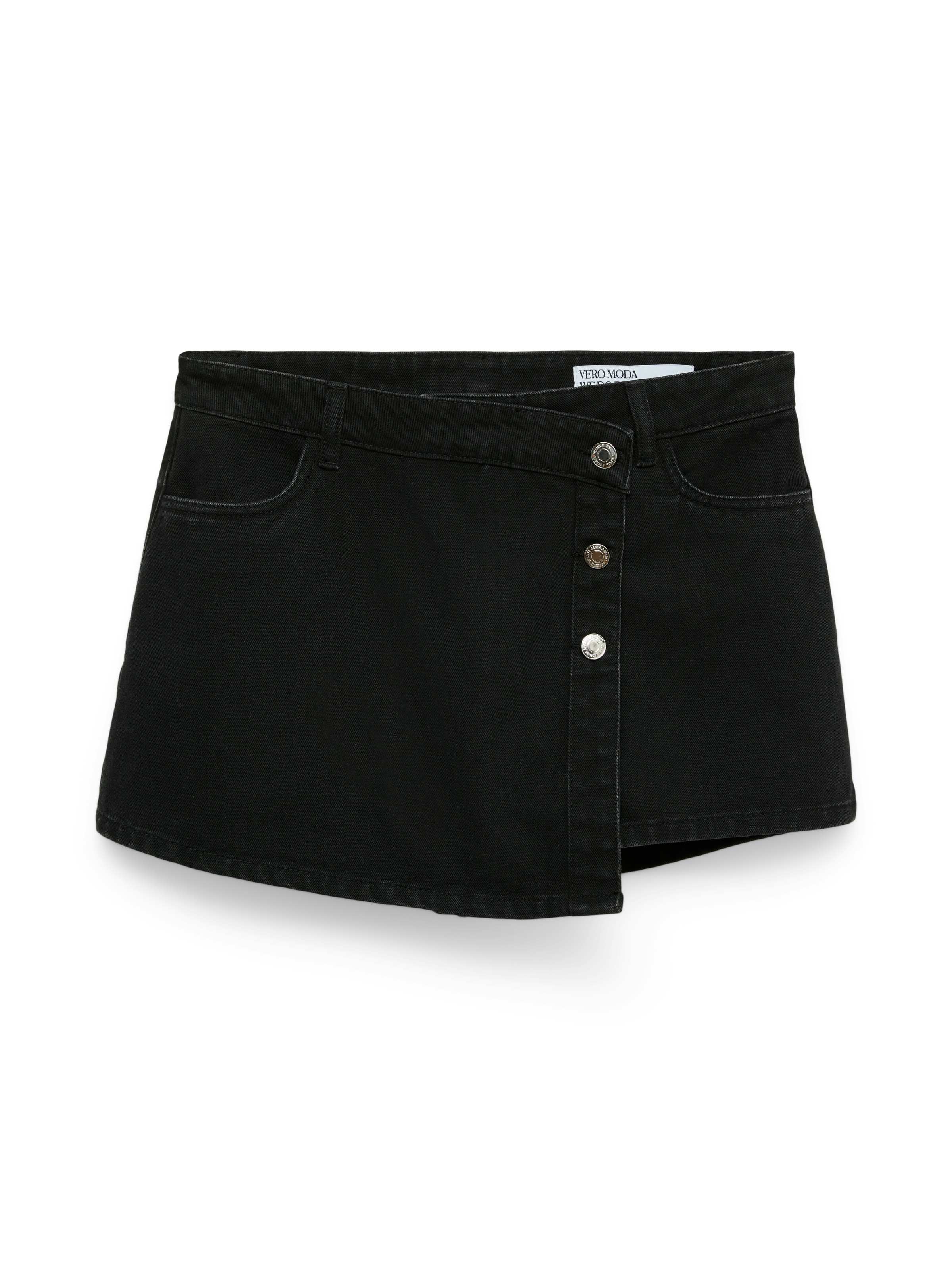 Image of Vero Moda Hosenrock "VMSIMONE HR DENIM SKORT MIX" Denim, Baumwollmischung