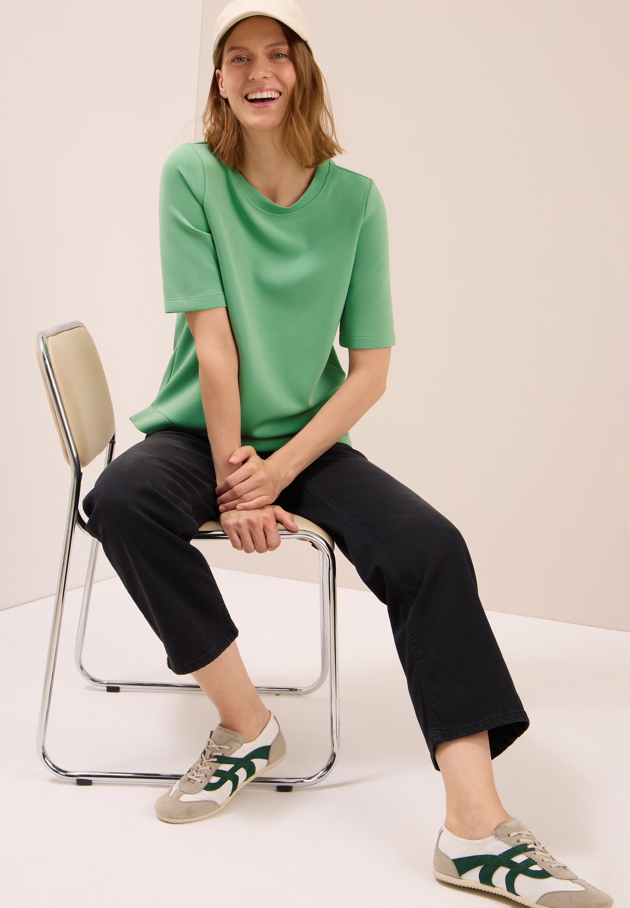 Cecil Sweatshirt , mit seitlichen Schlitzen
