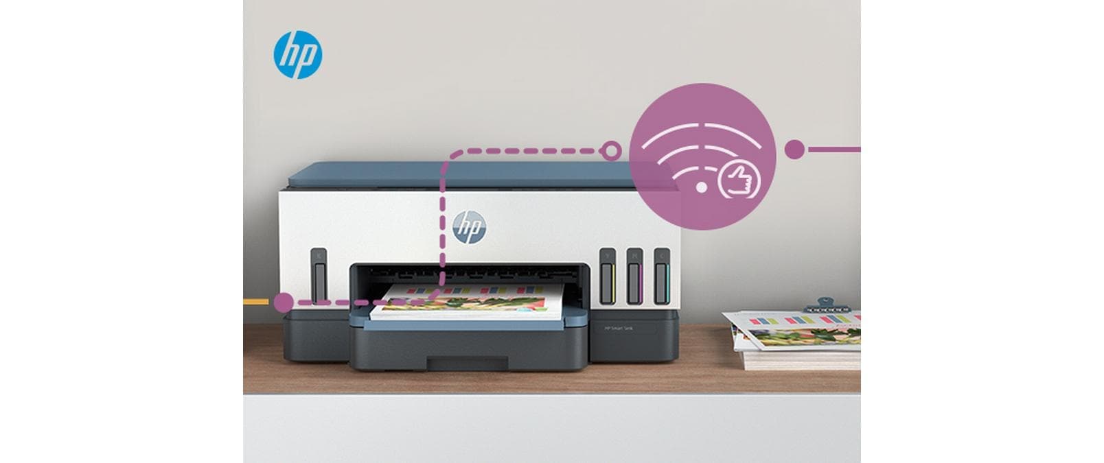 HP Imprimante jet d'encre »Smart Tank 7008«