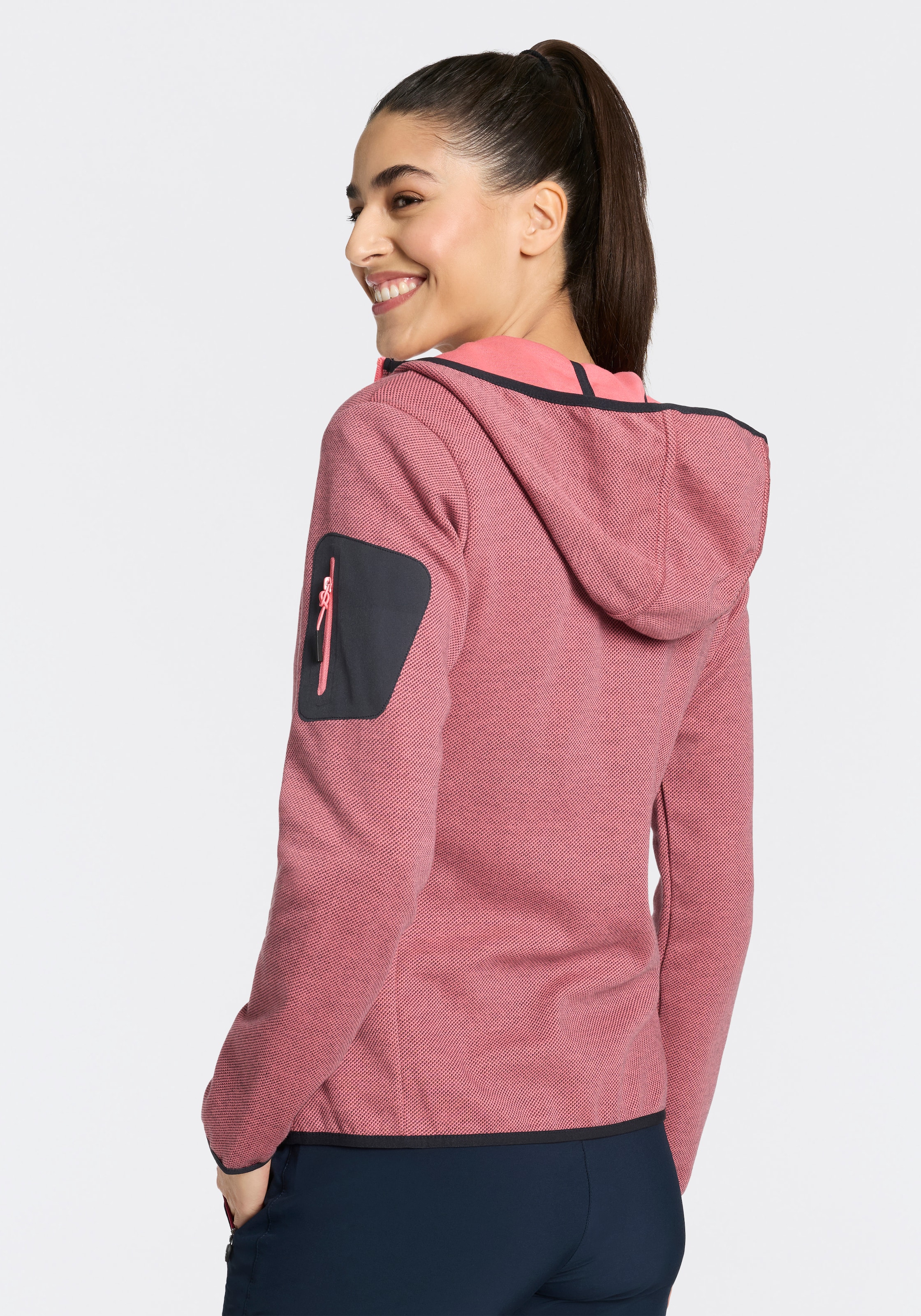 CMP Veste en laine polaire en polyester et coton, disponible en tailles 34 à 50