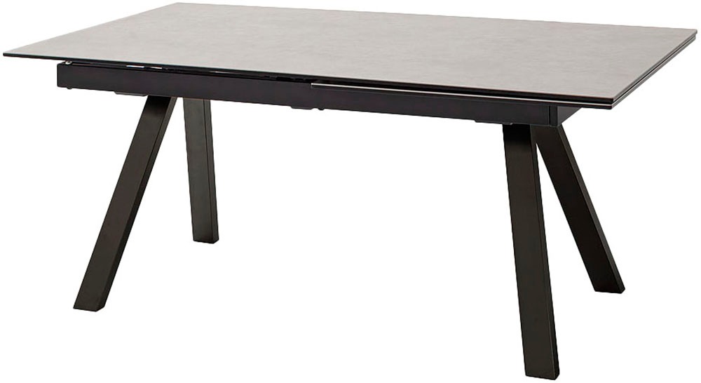 MCA furniture Esstisch »TOBAGO Auszugtisch 180-260 cm«, (Einzelstück), Keramik,Metall,Stirnauszug,ausziehbar,Tischplatte 13 mm