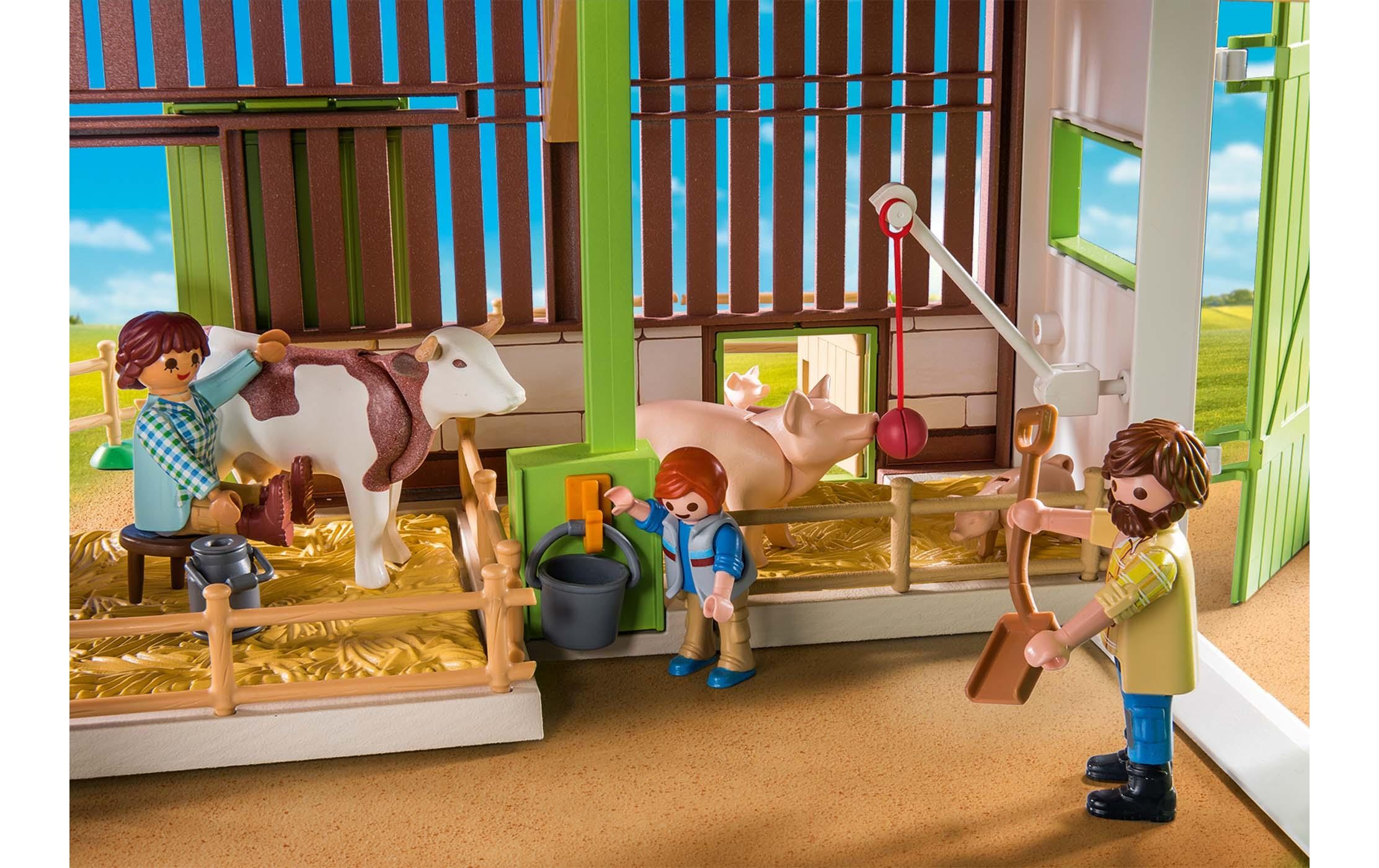 Playmobil® Spielbausteine »Country Grosser Bauernhof 71304«, (182 St.)