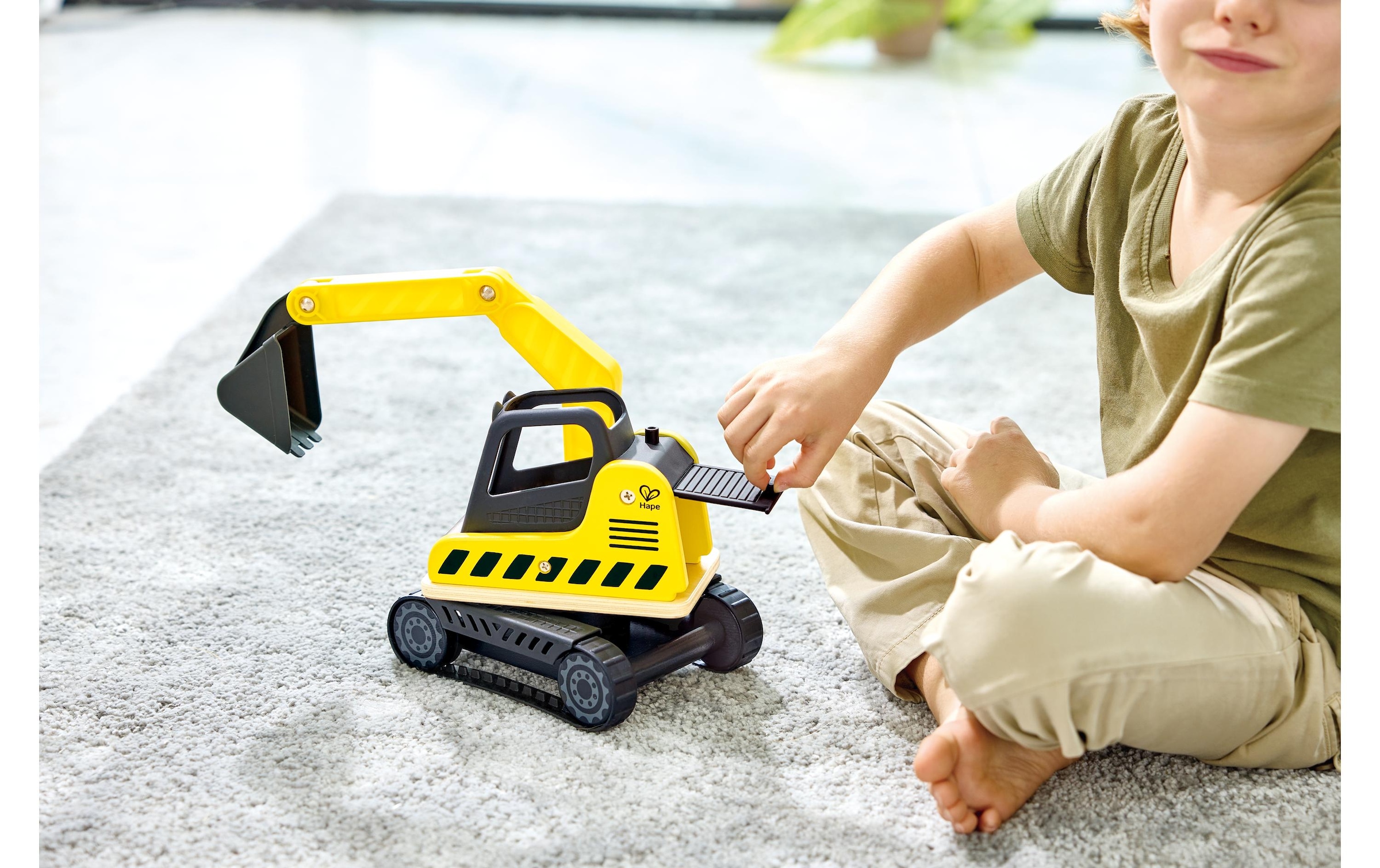 Hape Spielzeug-Bagger »Schaufelbagger«