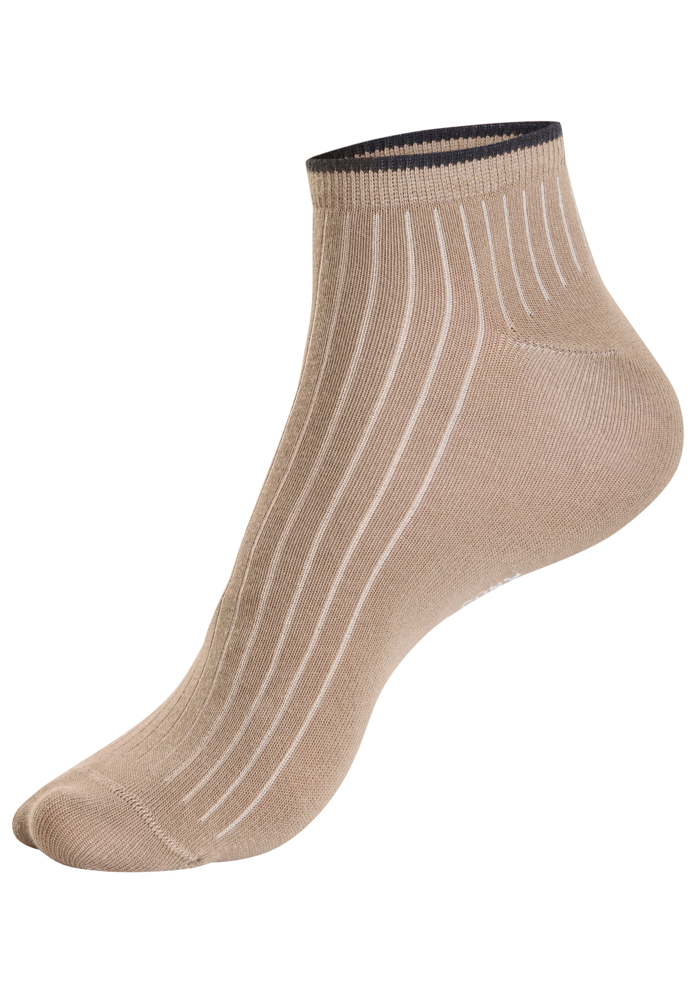 H.I.S Chaussettes courtes Paquet, 7 Couple tlg. in schöner Farbpackung