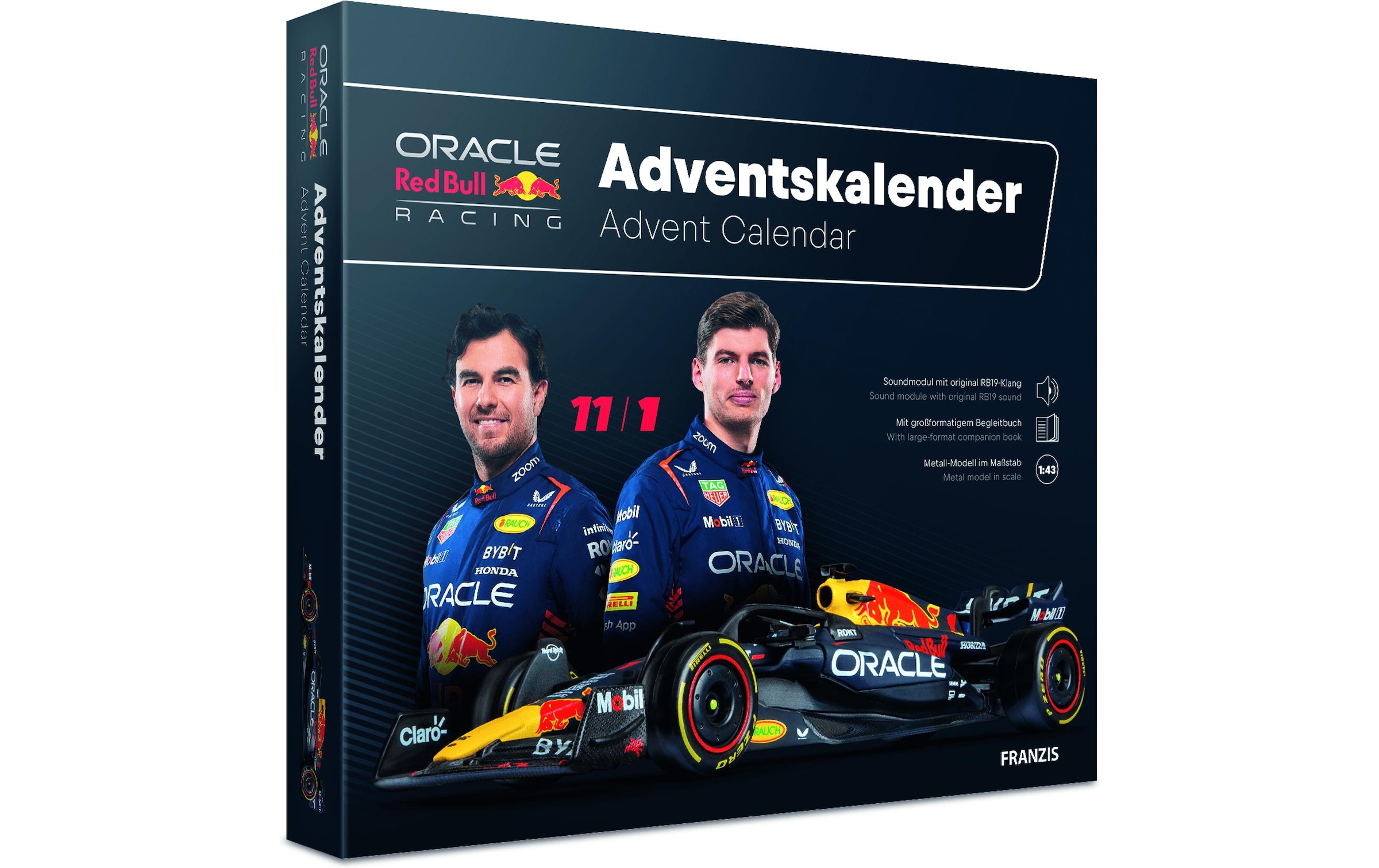 Adventskalender »Oracle Red Bull Racing«, Es liegt keine Altersempfehlung vor