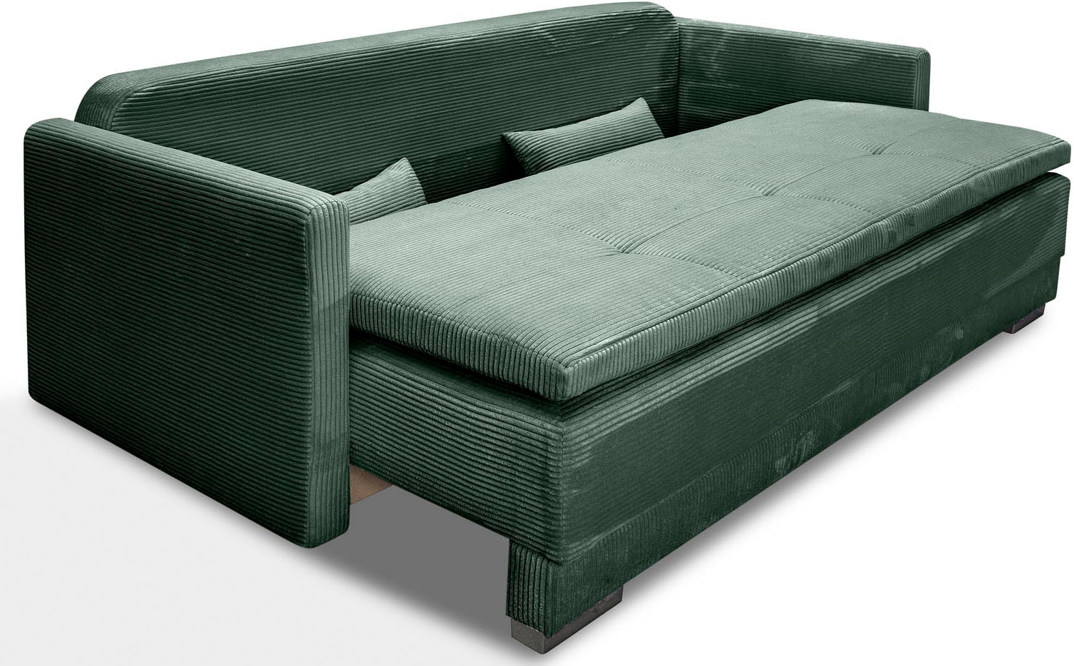 INOSIGN Schlafsofa »Andrea«, mit Boxspringaufbau, Bettfunktion & Bettkasten, Dauerschlafsofa