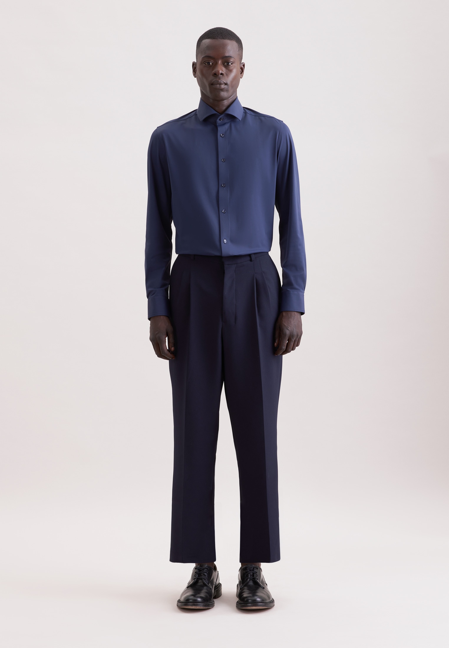 seidensticker Businesshemd »Schwarze Rose« Slim 1/1 Kentkragen Uni