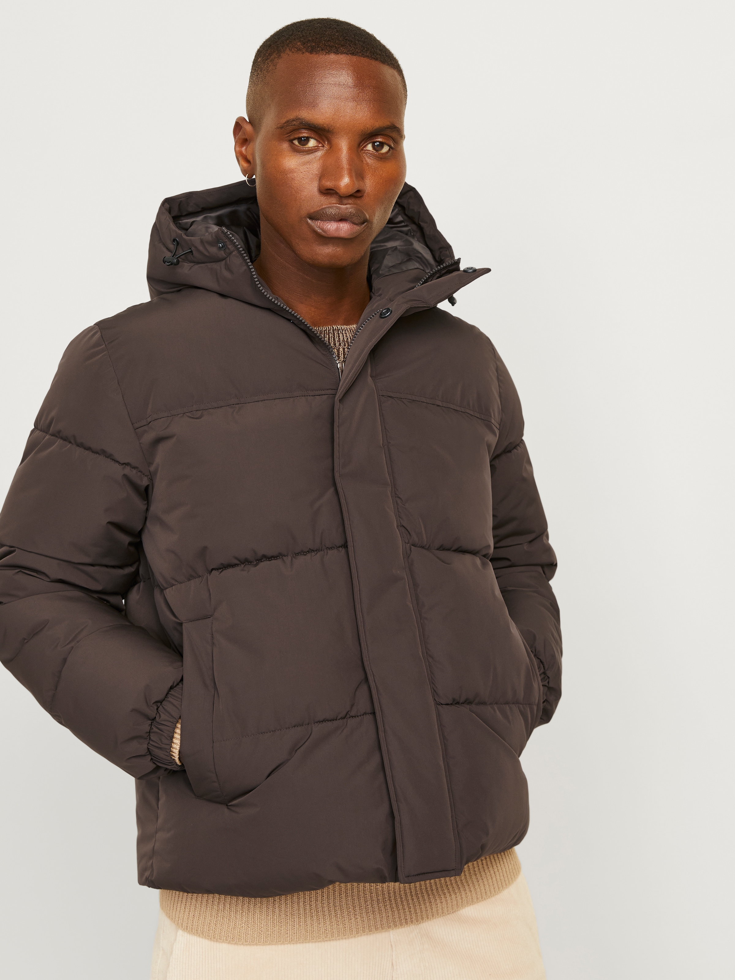 Jack & Jones Steppjacke »JJEBRADLEY PUFFER HOOD SN«, mit Kapuze