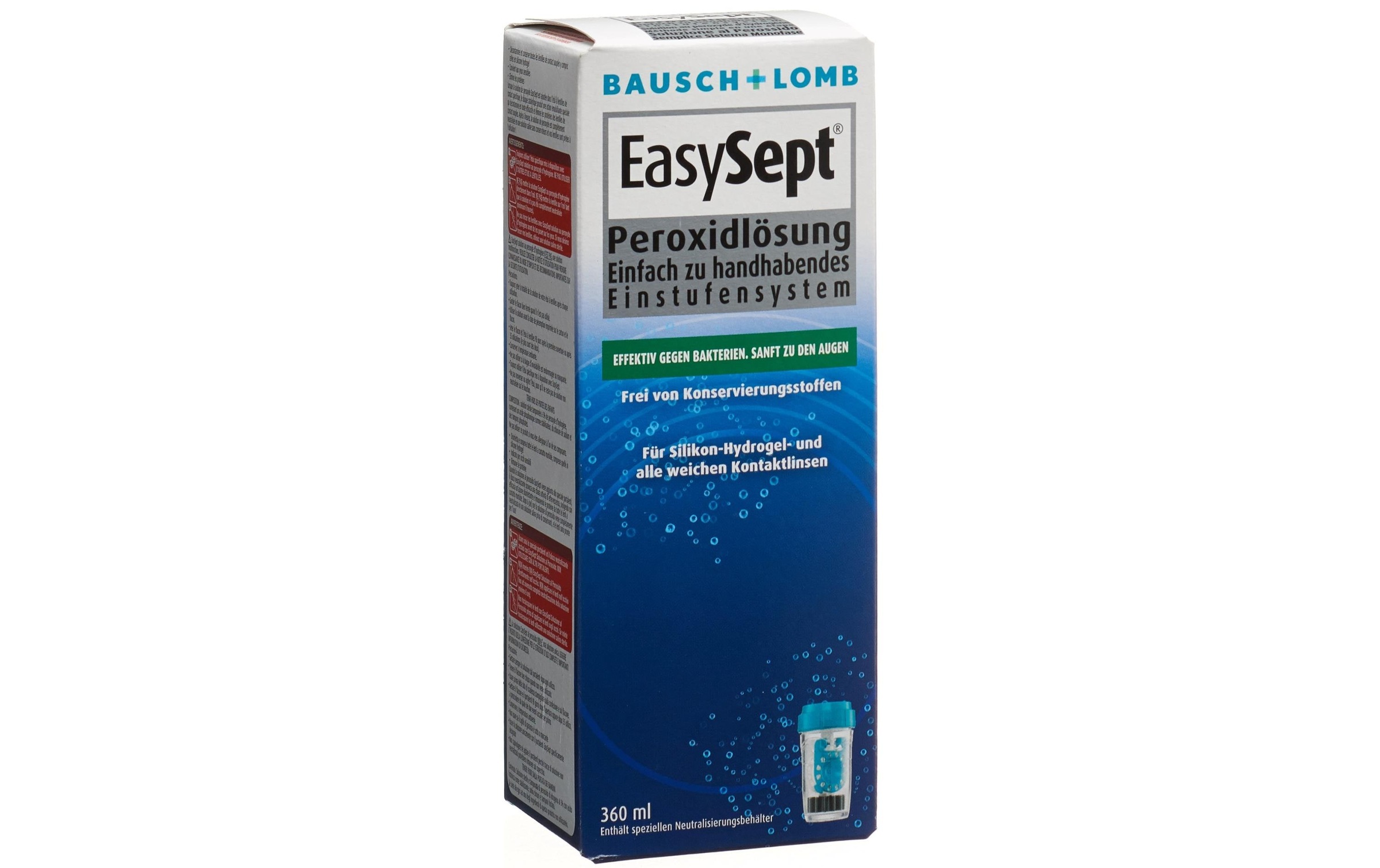 Tag- und Nachtlinsen »EasySept Easy Sept Peroxidlösung 360 ml«