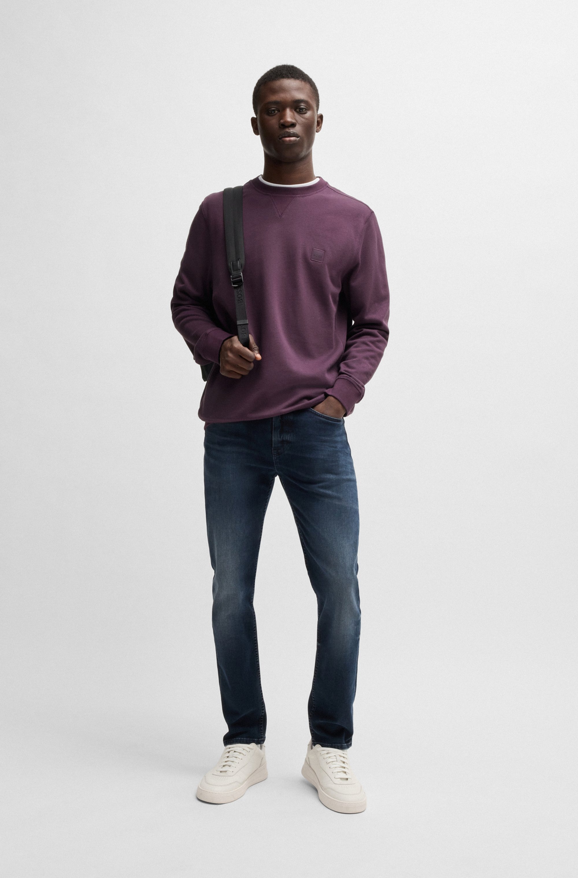 BOSS ORANGE Sweatshirt »Westart«, mit BOSS Logopatch