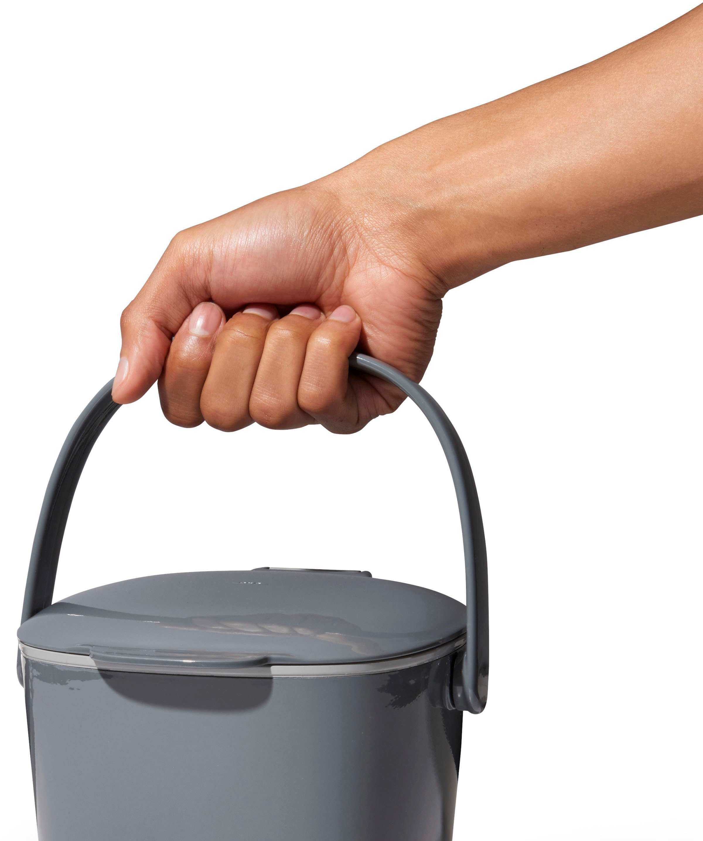 OXO Good Grips Biomülleimer »Abfalleimer, Höhe ca. 19 cm«, 1 Behälter, Komposteimer, Fassungsvermögen ca. 2,8 Liter