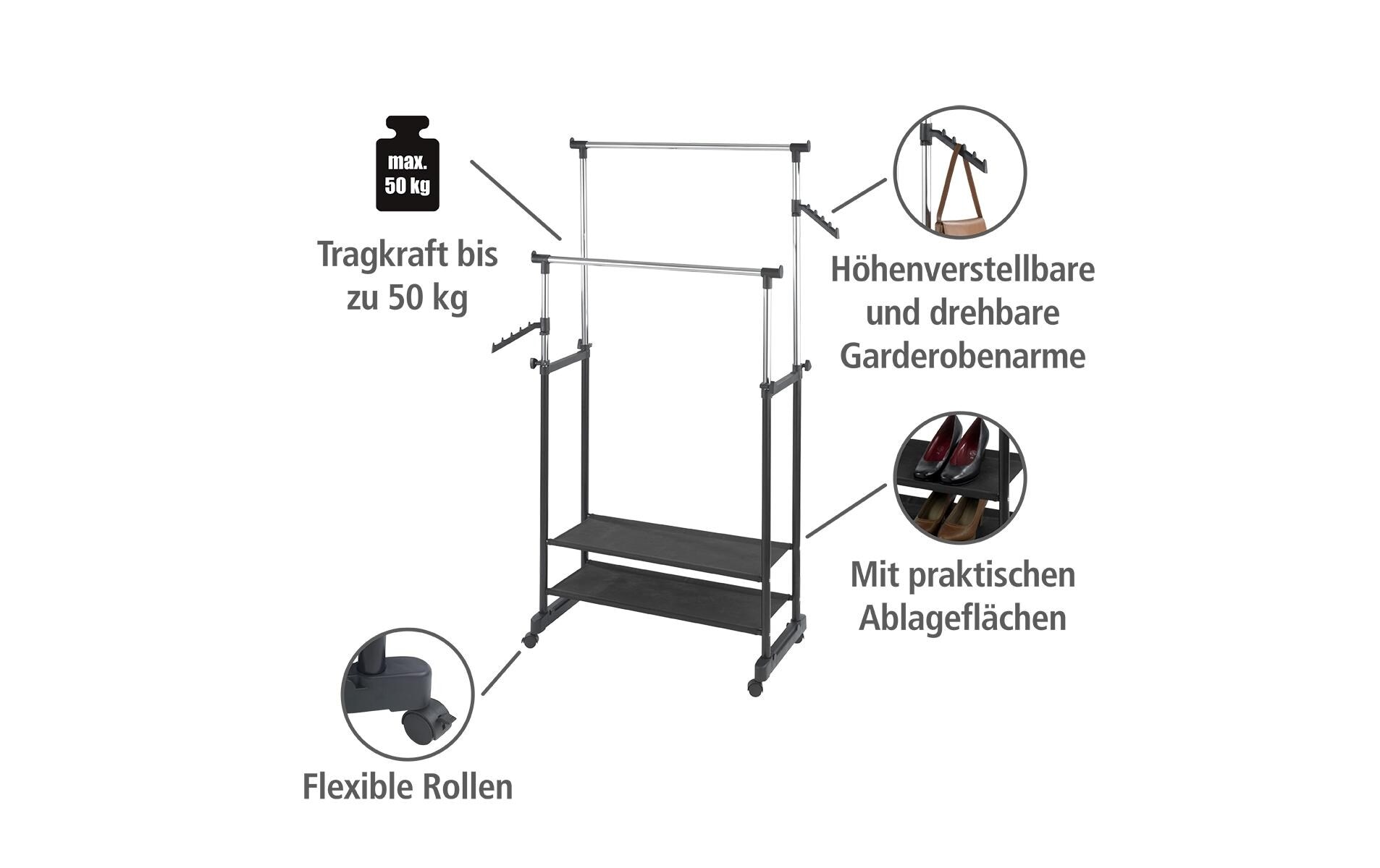 WENKO Garderobenständer »All In 117«