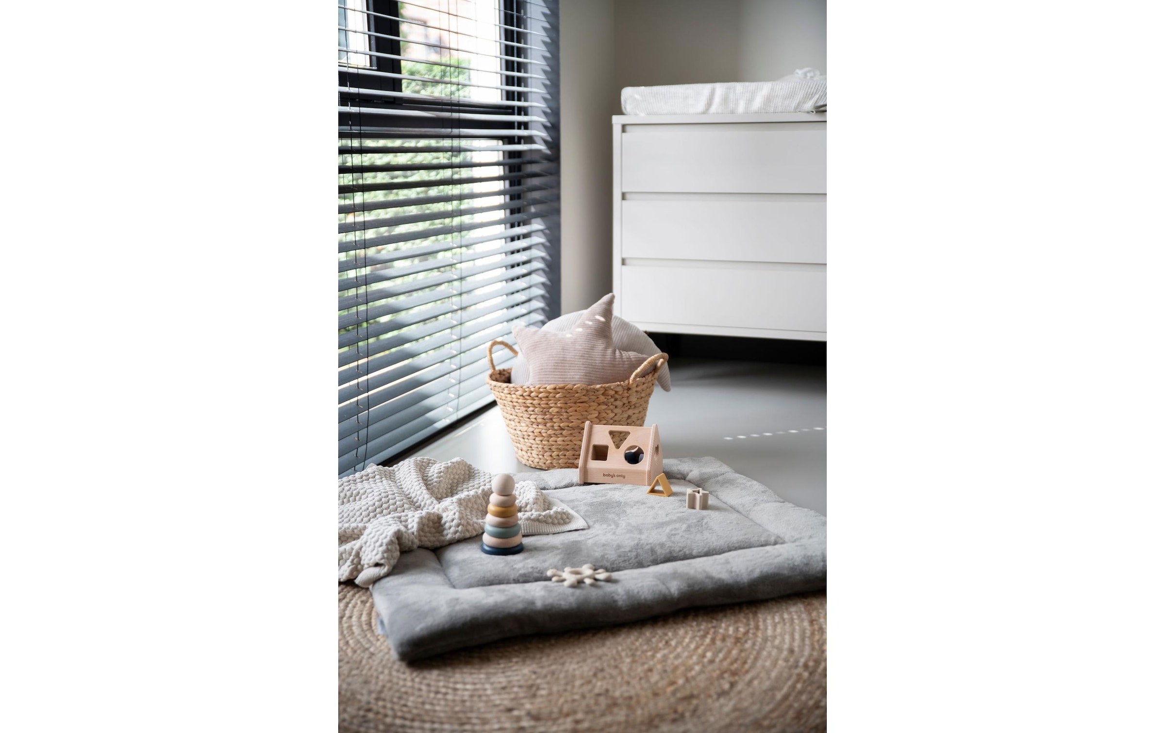   Laufgittereinlage »baby's only Cozy Urban Taupe - 75 x 95«