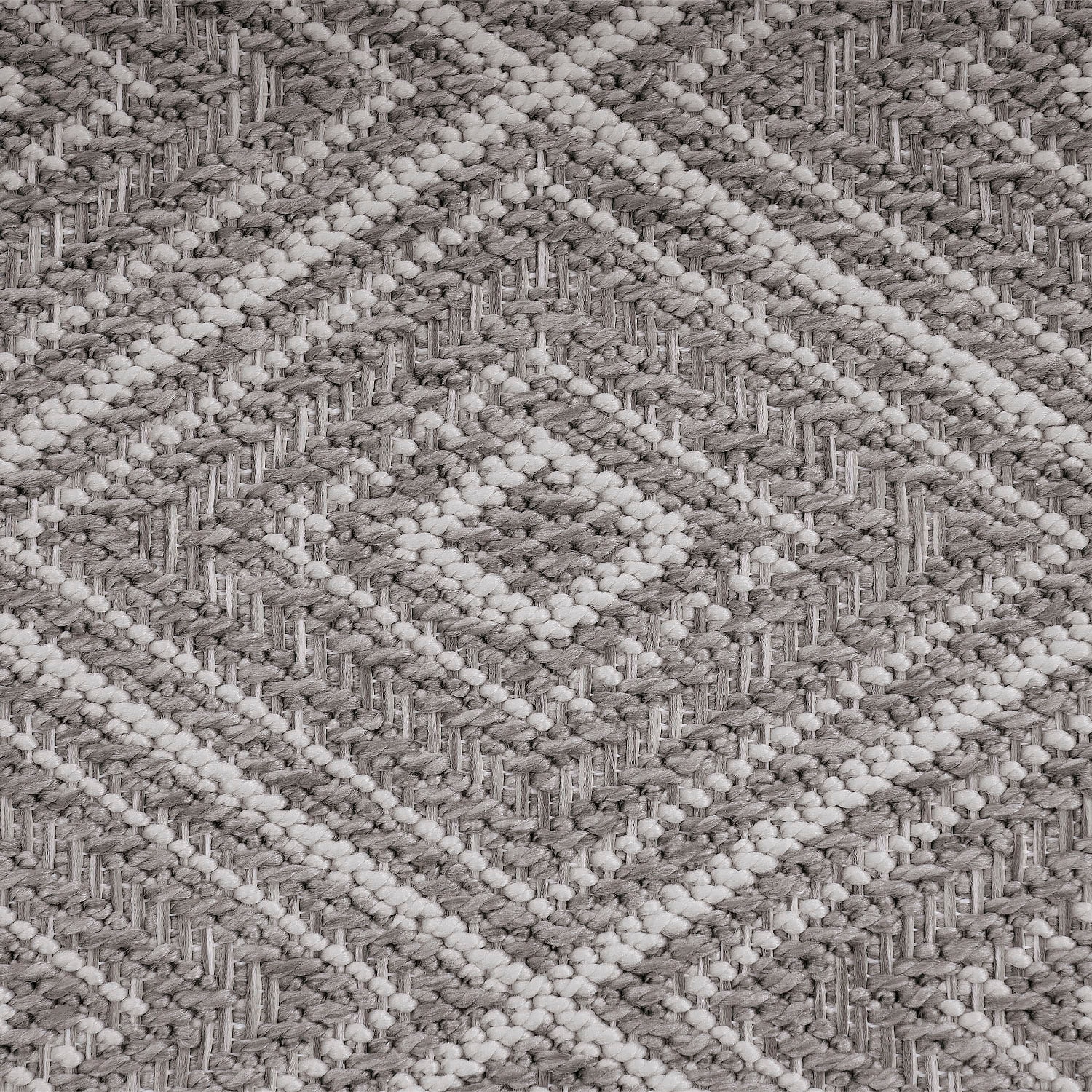 Paco Home Teppich »Vermont 190«, rechteckig, 4 mm Höhe, Flachgewebe, modernes Design mit Rauten, gesteift, Outdoor geeignet