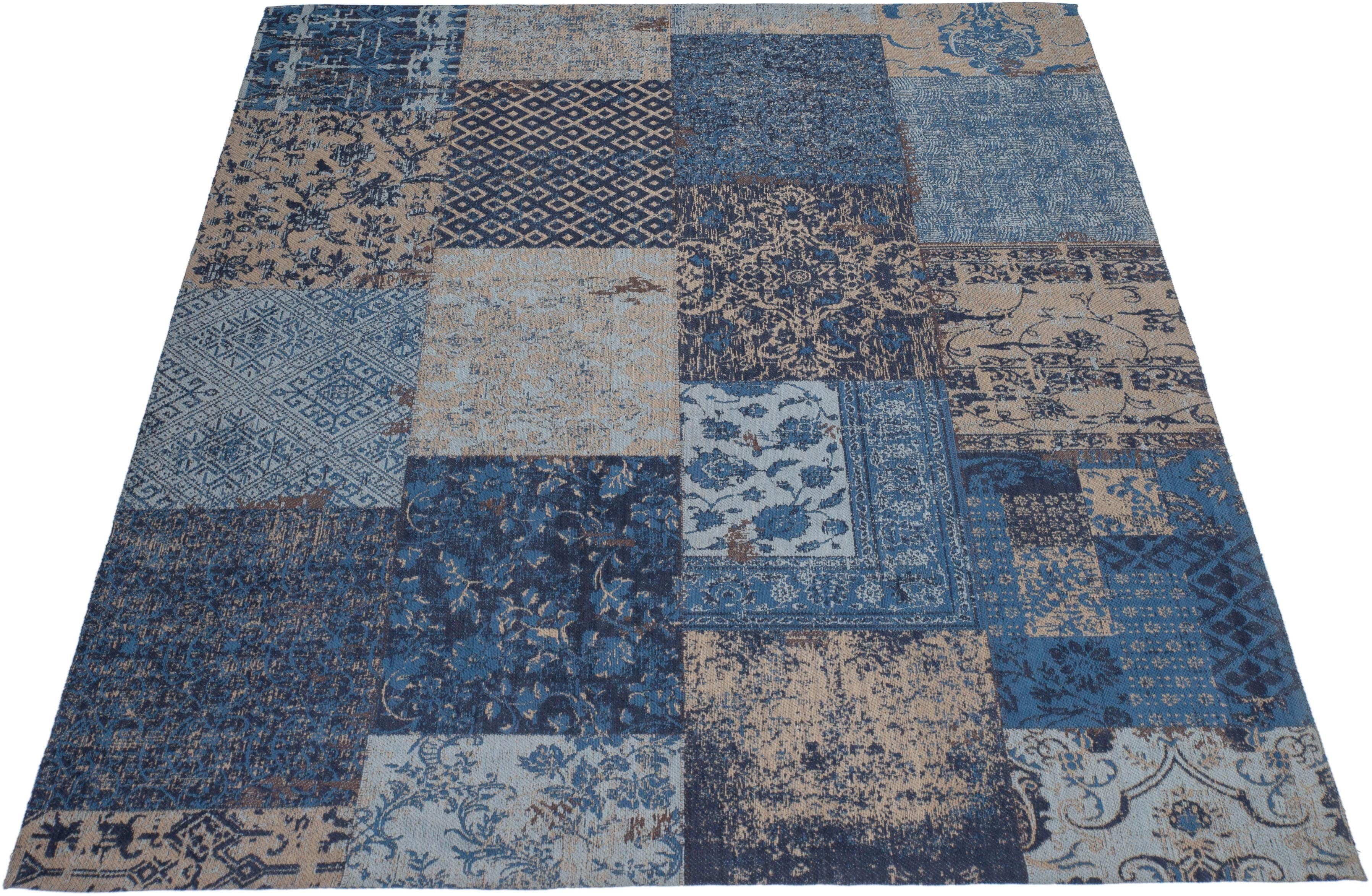 Teppich »Ella«, rechteckig, Vintage Design, Wohnzimmer