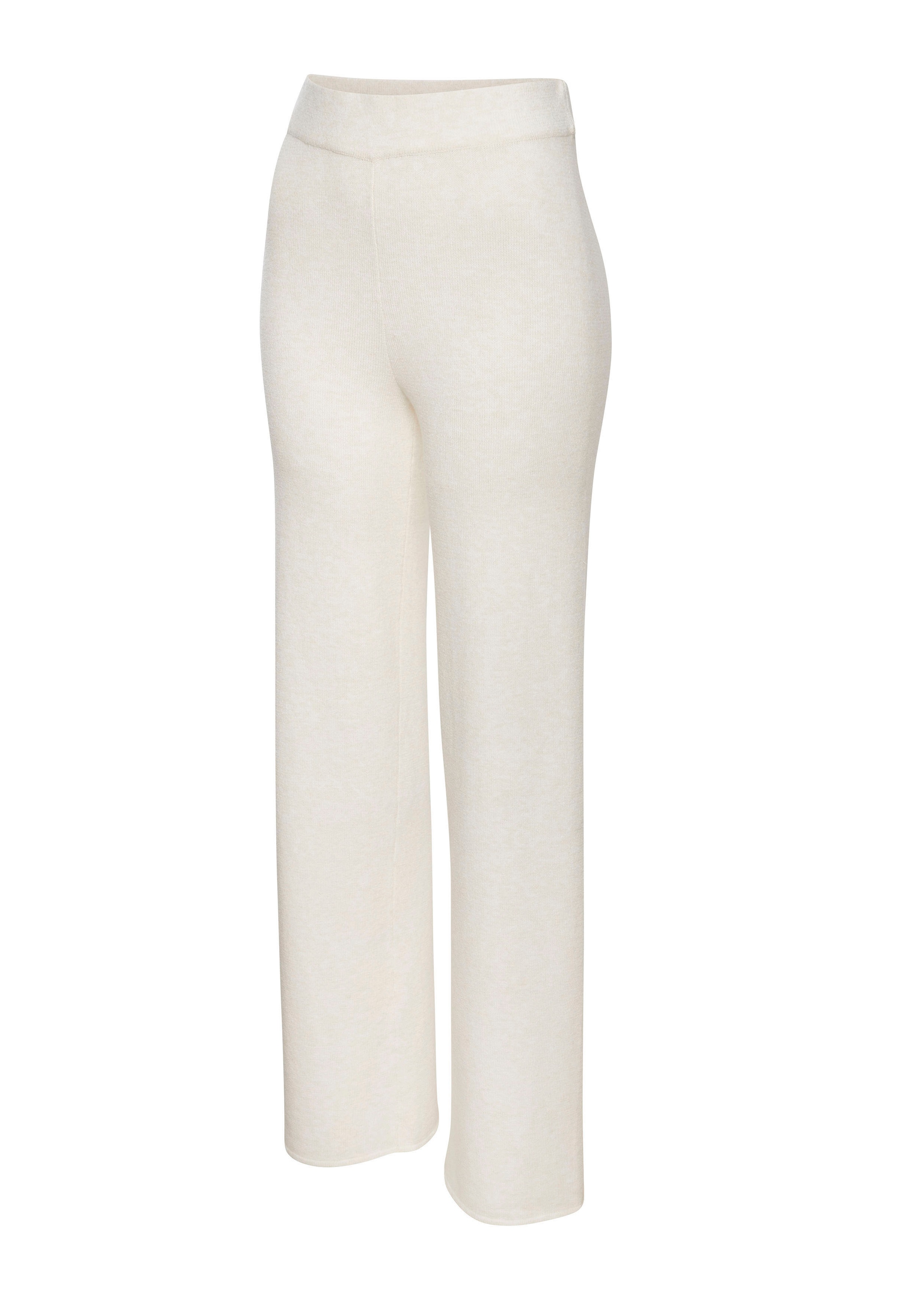 LASCANA Pantalon en tricot  décontracté en maille de haute qualité, vêtements d'intérieur