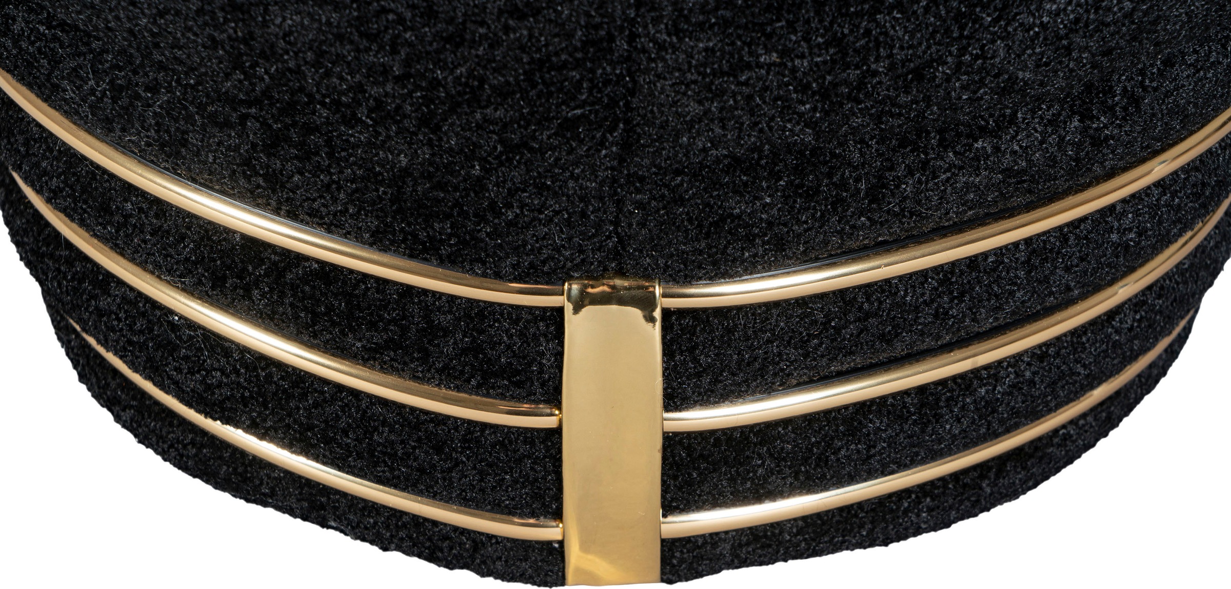 Kayoom Sitzhocker »Hocker Doric, trendiger Look, ästhetische Farbgebung, schöne Steppung«, (1 St.), komfortabel, hochqualitativ, pflegeleicht, hochwertige Materialien