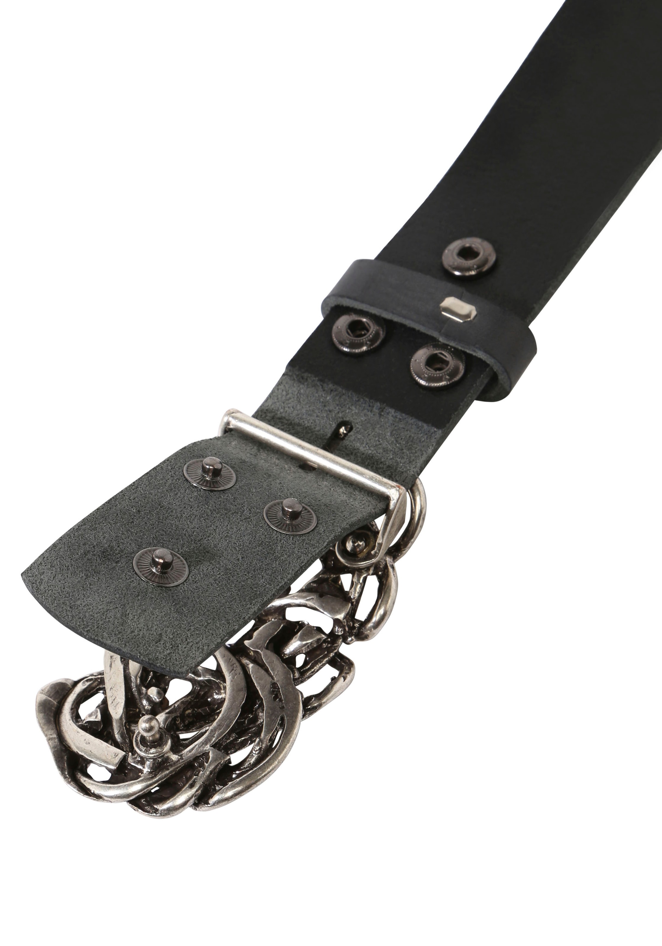 RETTUNGSRING by showroom 019° Ledergürtel, mit austauschbarer Schliesse »Strohknoten«