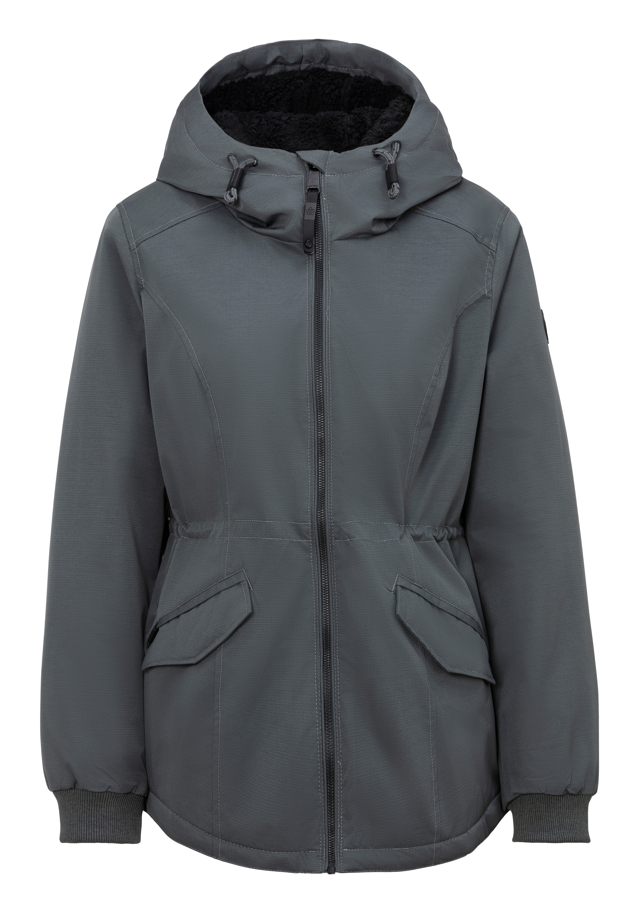 Ragwear Outdoorjacke »DOWEY WARM«, mit Kapuze, leicht wärmende Übergangsjacke mit hochschliessendem Kragen und Kapuze