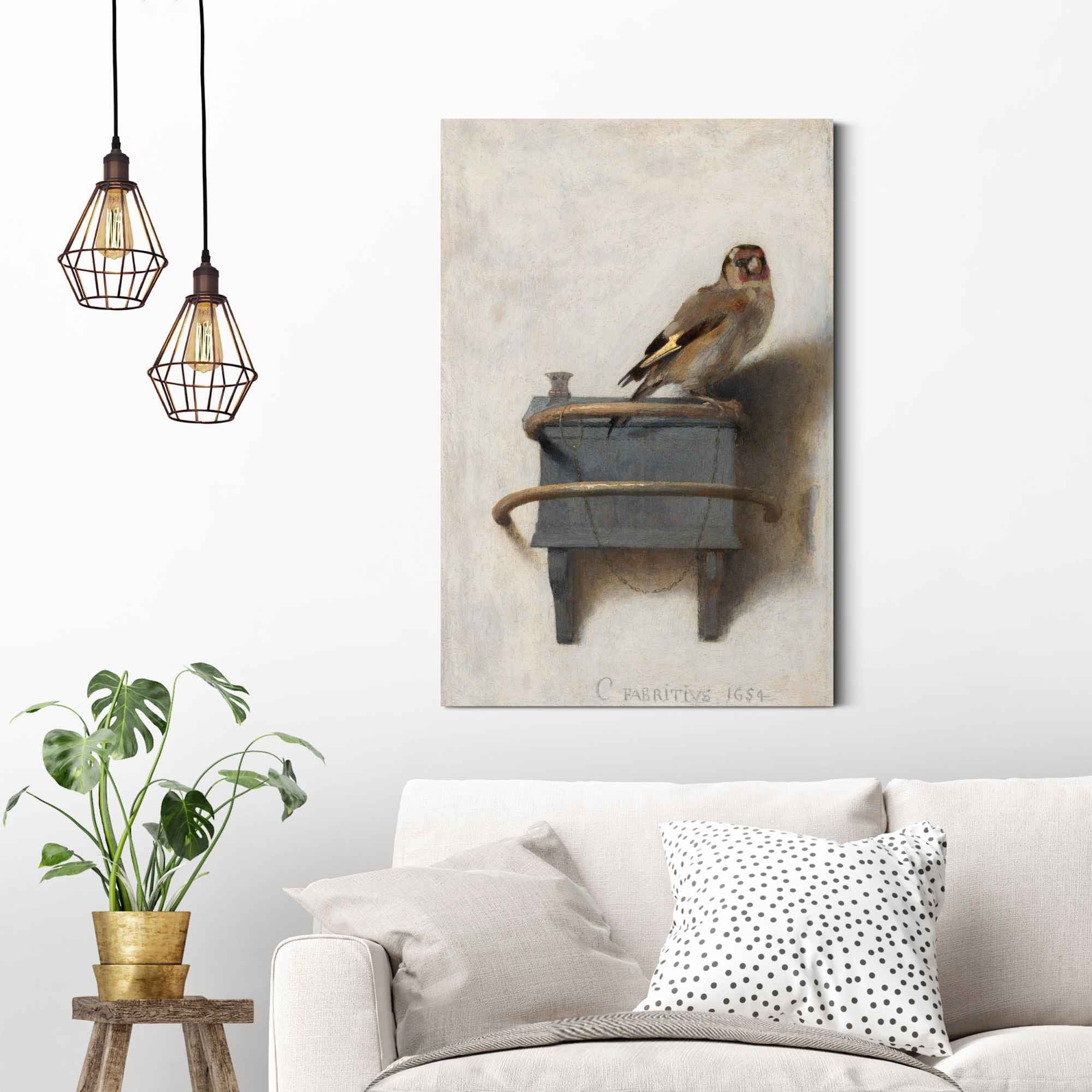 Reinders! Wandbild »Wandbild Der Distelfink Vogel - Carel kaufen Vögel, Kunst - St.) (1 Fabritius - Mauritshuis«, bequem