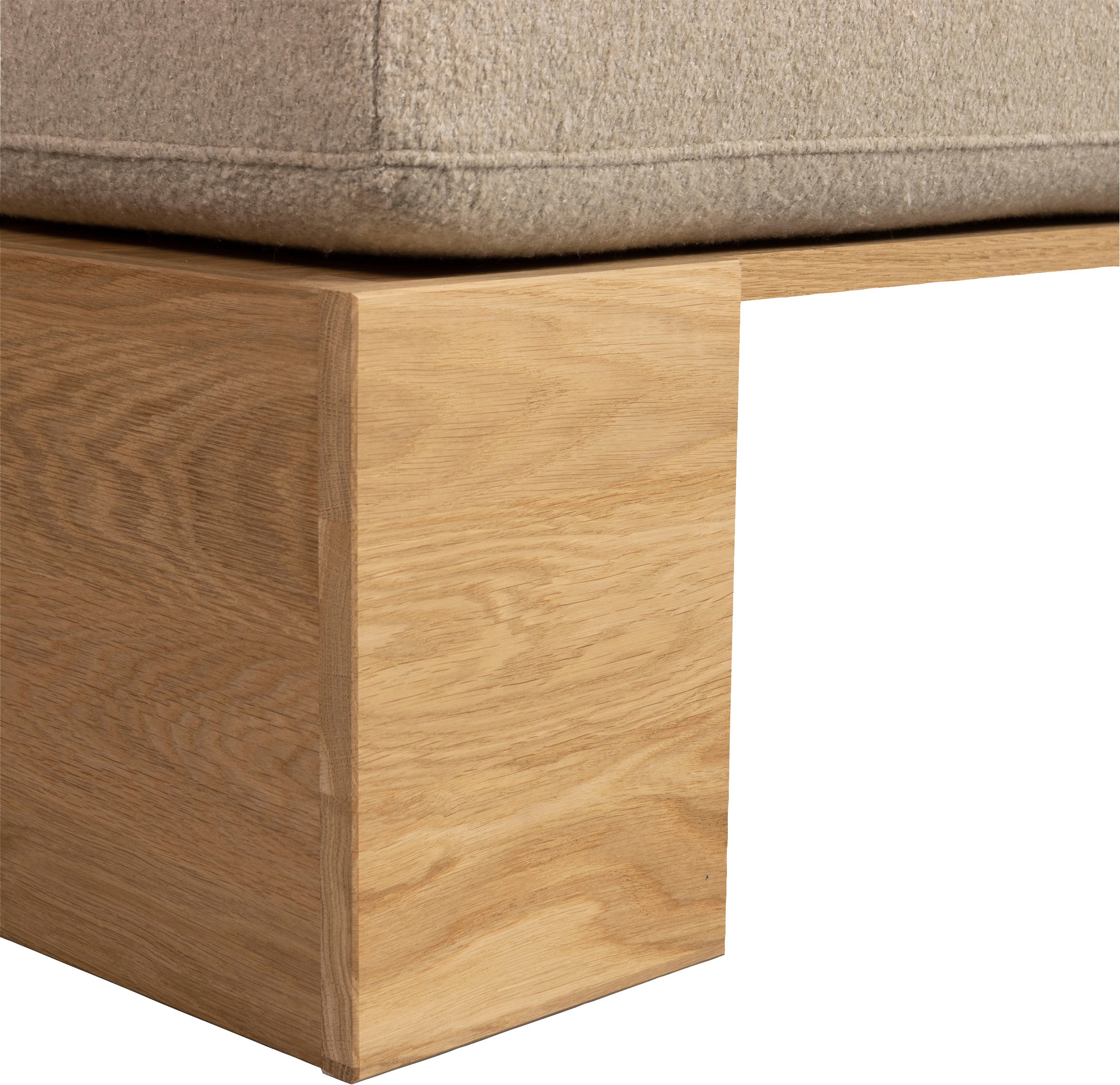 WOOOD Banc de salle à manger »Dine Polsterbank« banc avec coussin d’assise confortable