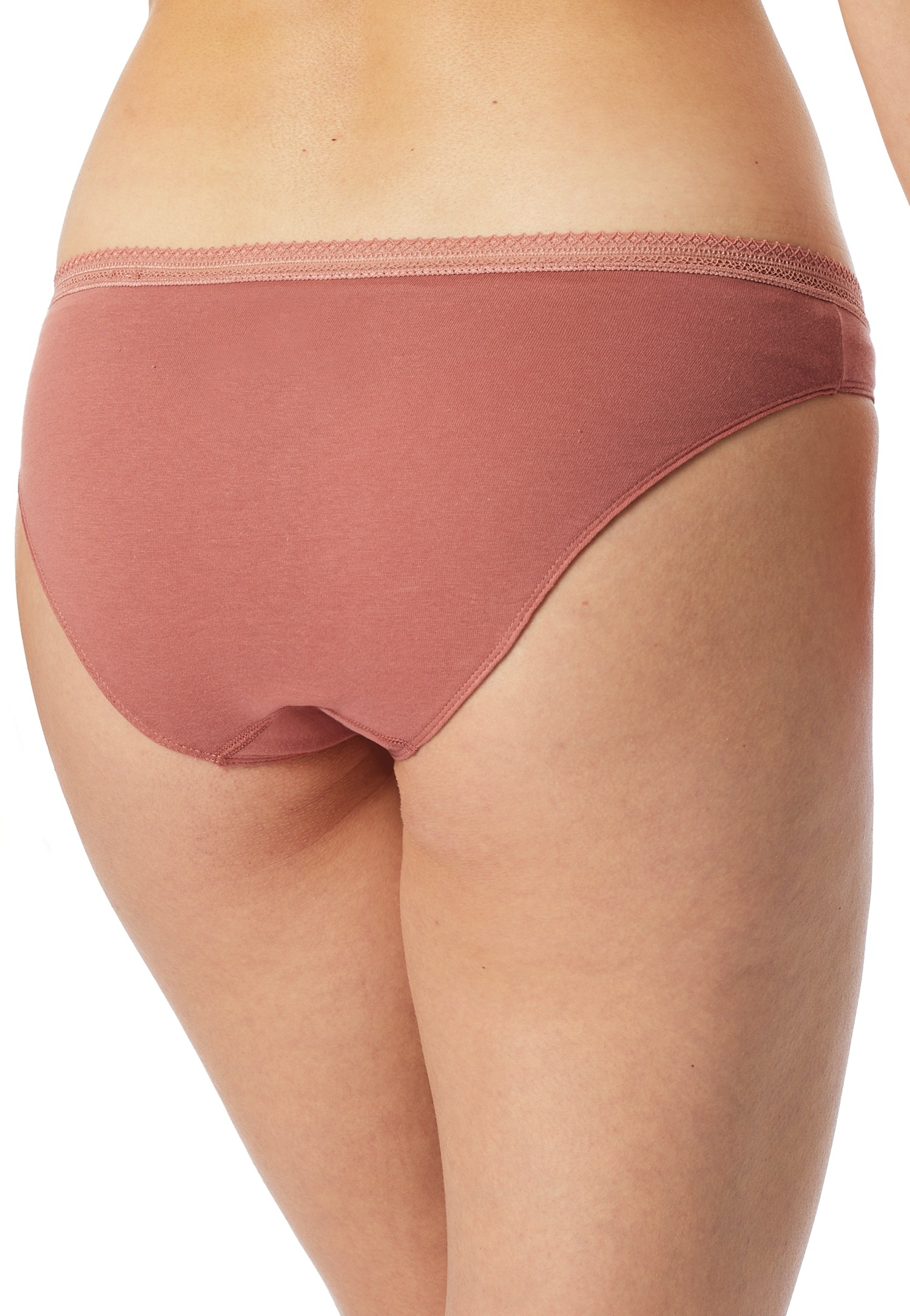 Schiesser Rioslip »"Cotton Lace"«, (2er-Pack), mit femininem Spitzenband am Bund