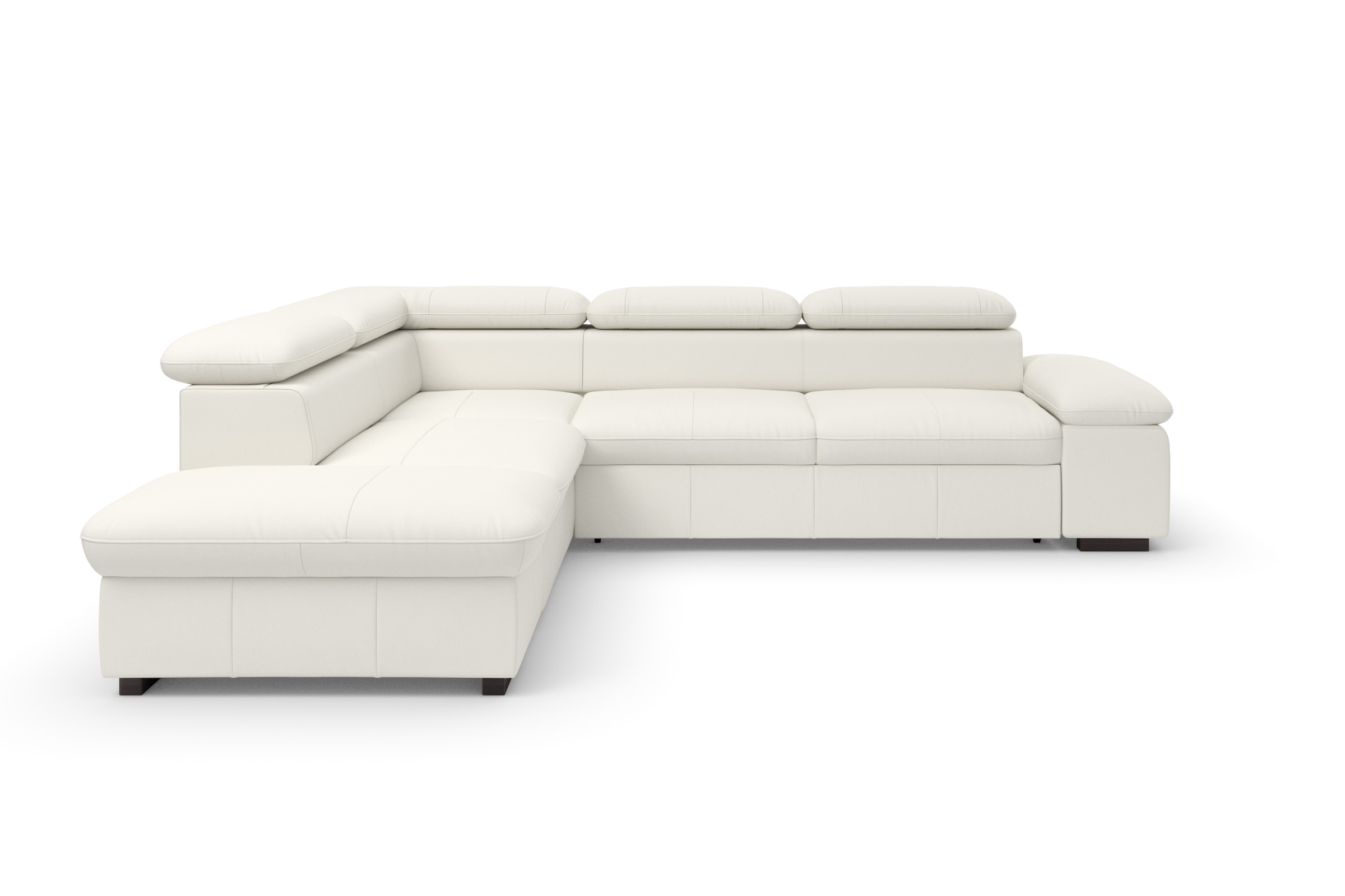 Home affaire Ecksofa »Alberto L-Form«, mit Kopfteilverstellung, wahlweise mit Bettfunktion