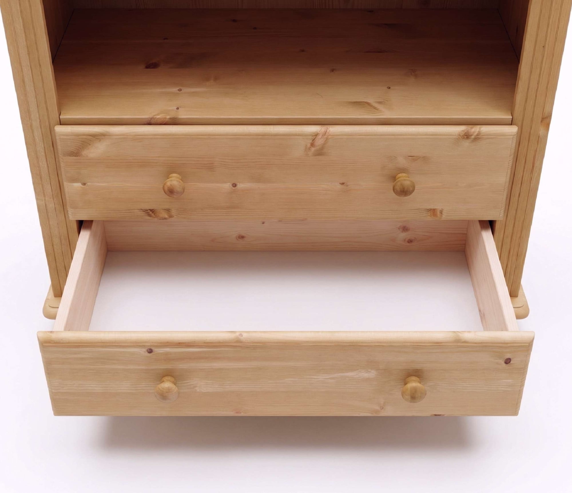 GOODproduct Bücherregal »Adele, Standregal, Regal« B/T/H:,  aus massiver Kiefer, Breite 92 cm, mit 2 Schubladen, FSC®