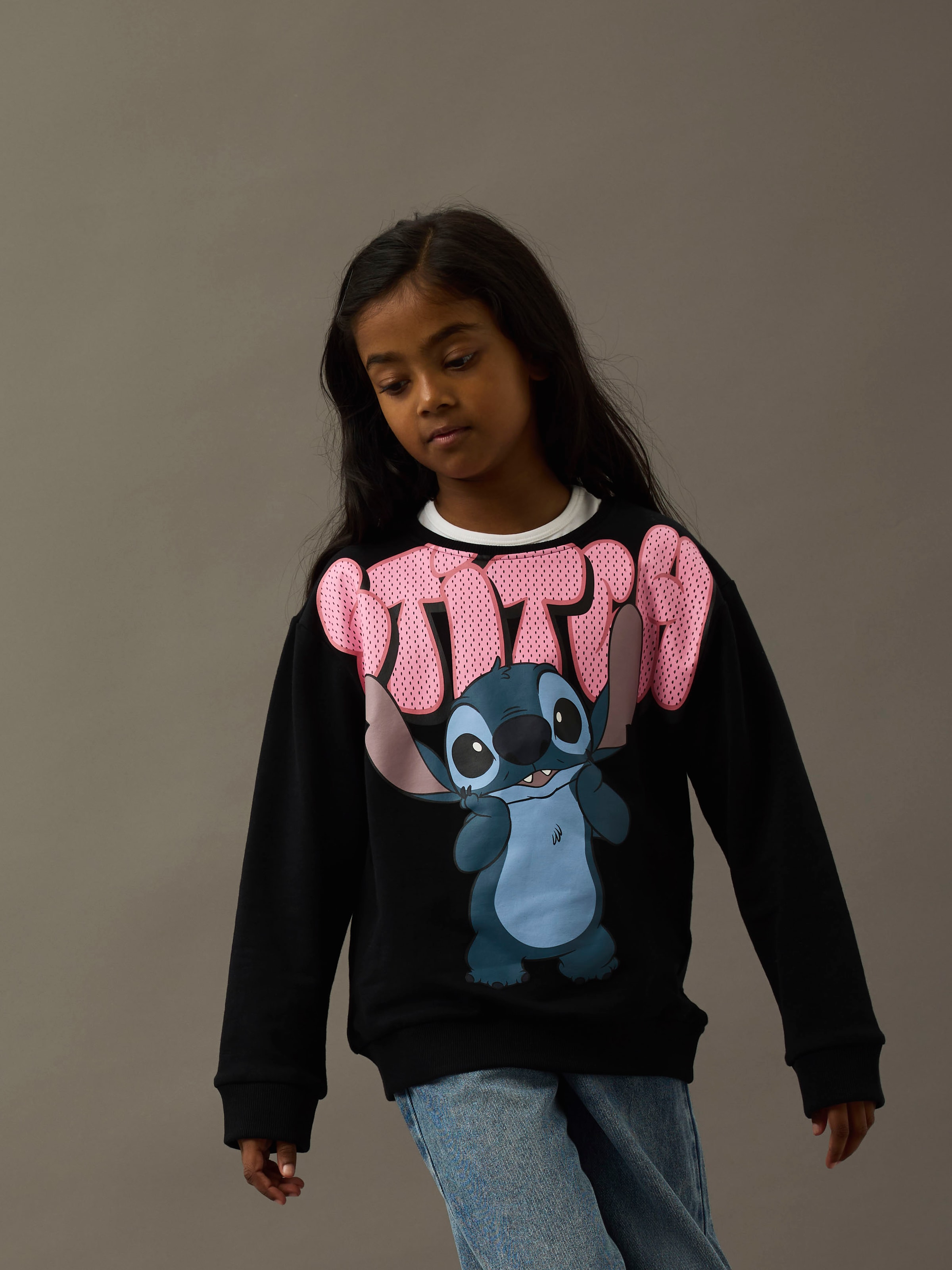 Image of Name It Sweatshirt "NKFODIMI STITCH RLX SWEAT BRU WDI"