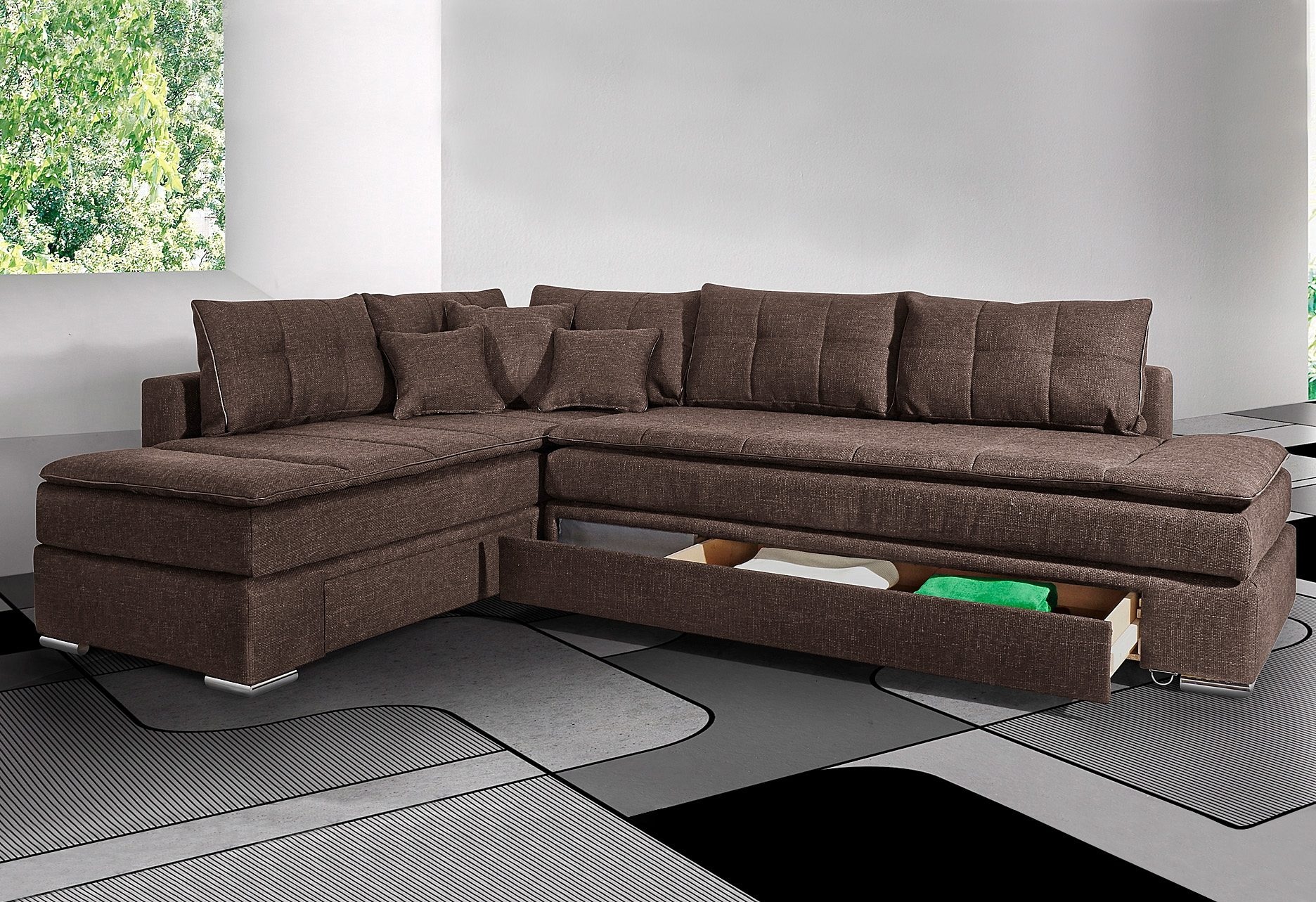 INOSIGN Ecksofa »Night & Day L-Form«, mit Dauer-Schlaffunktion