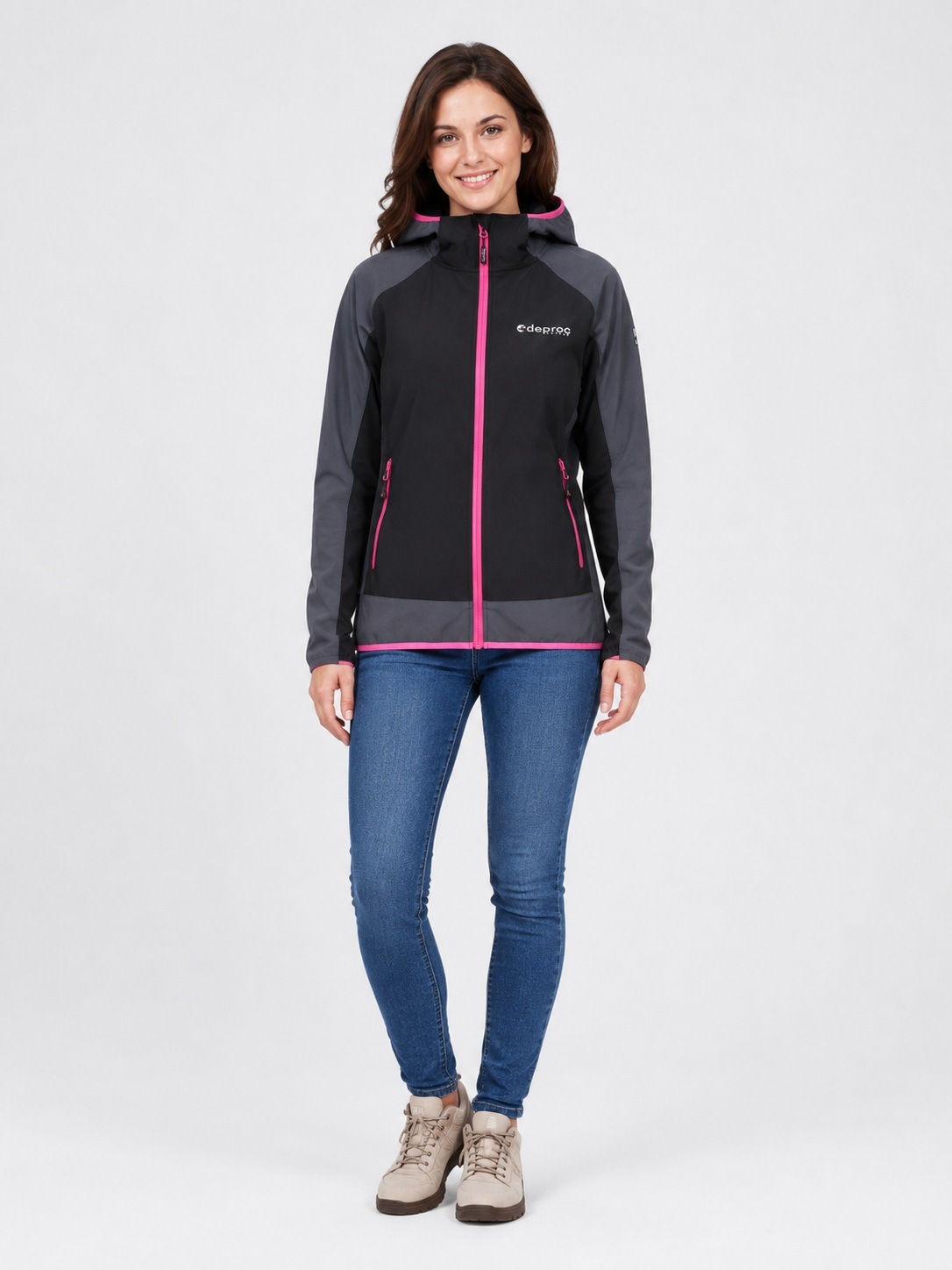 DEPROC Active Softshelljacke »XLight CAVELL Women« auch in Grossen Grössen erhältlich