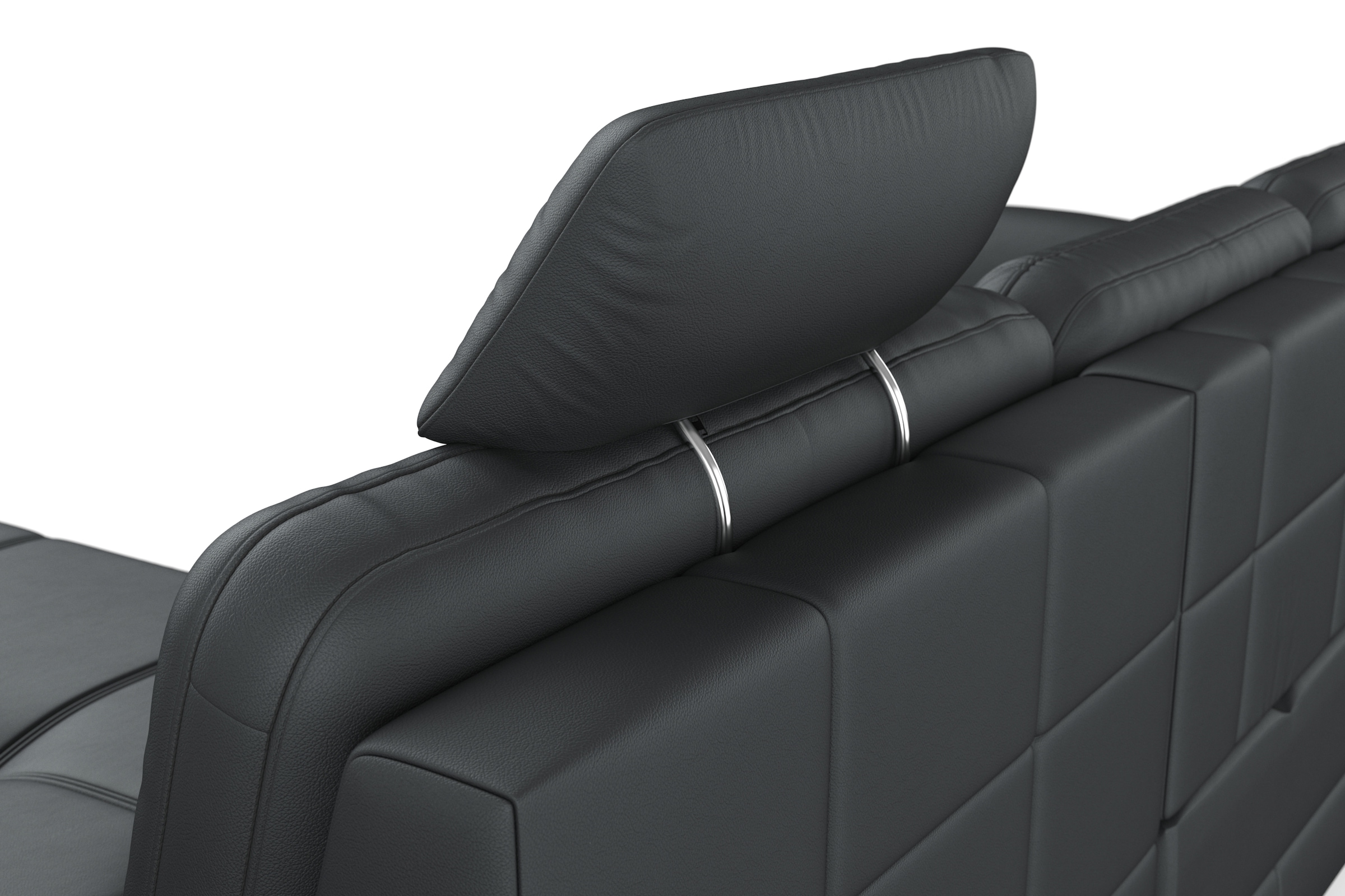 sit&more Ecksofa »Bendigo L-Form«, inklusive Sitztiefenverstellung, Bodenfreiheit 15 cm, 2 Fussfarben