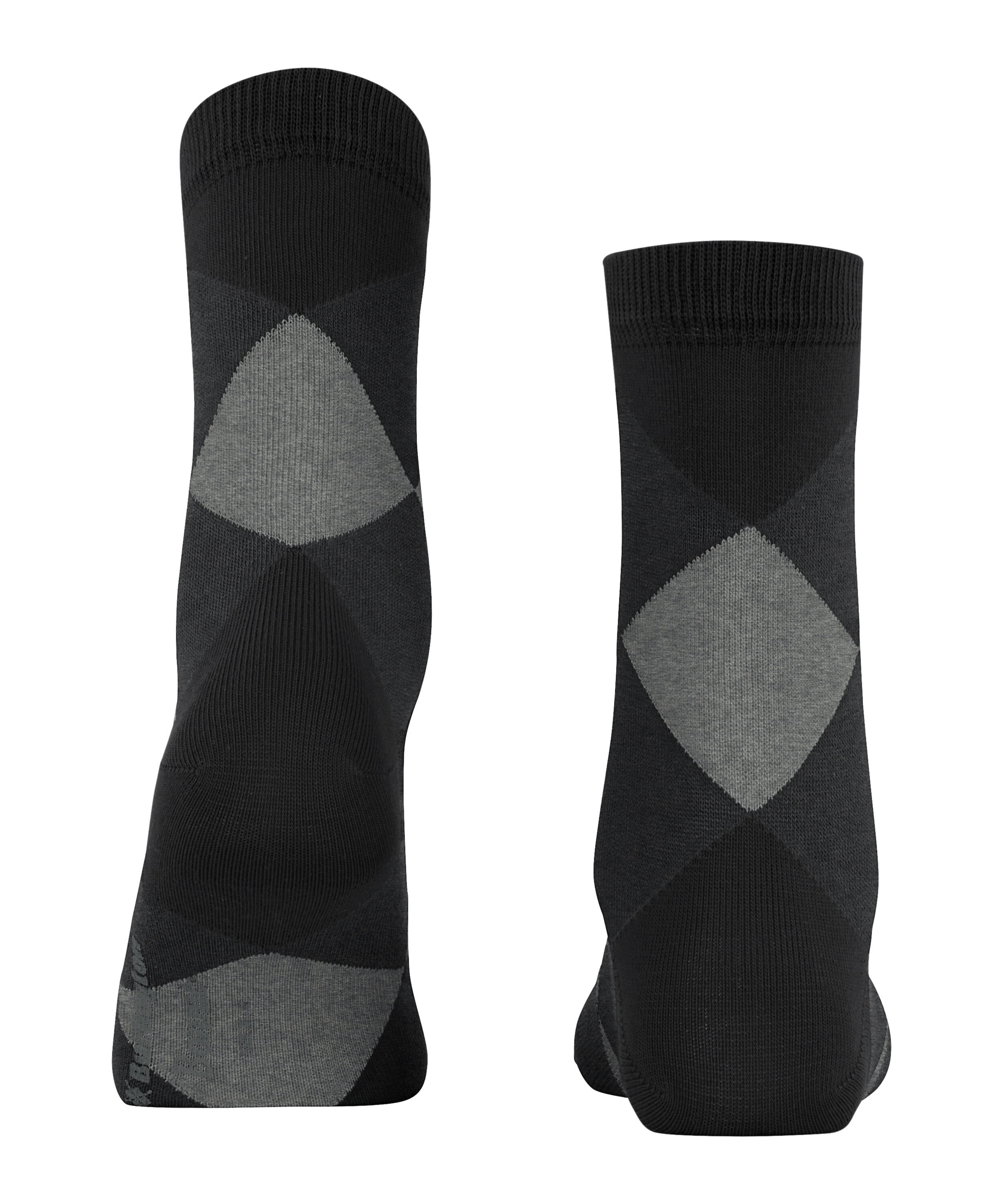Burlington Chaussettes courtes »Bonnie« taille unique 36-41, motif argyle moderne, clip Burlington