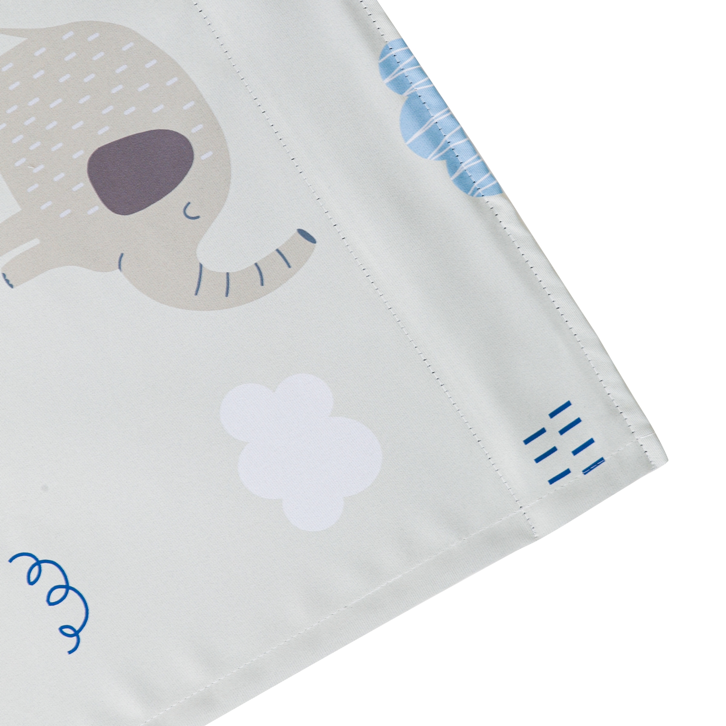 GOODproduct »Maurrice« Bande multifonctionnelle 1 cuis tlg. opaque, bande multifonction, facile d'entretien, motif éléphant