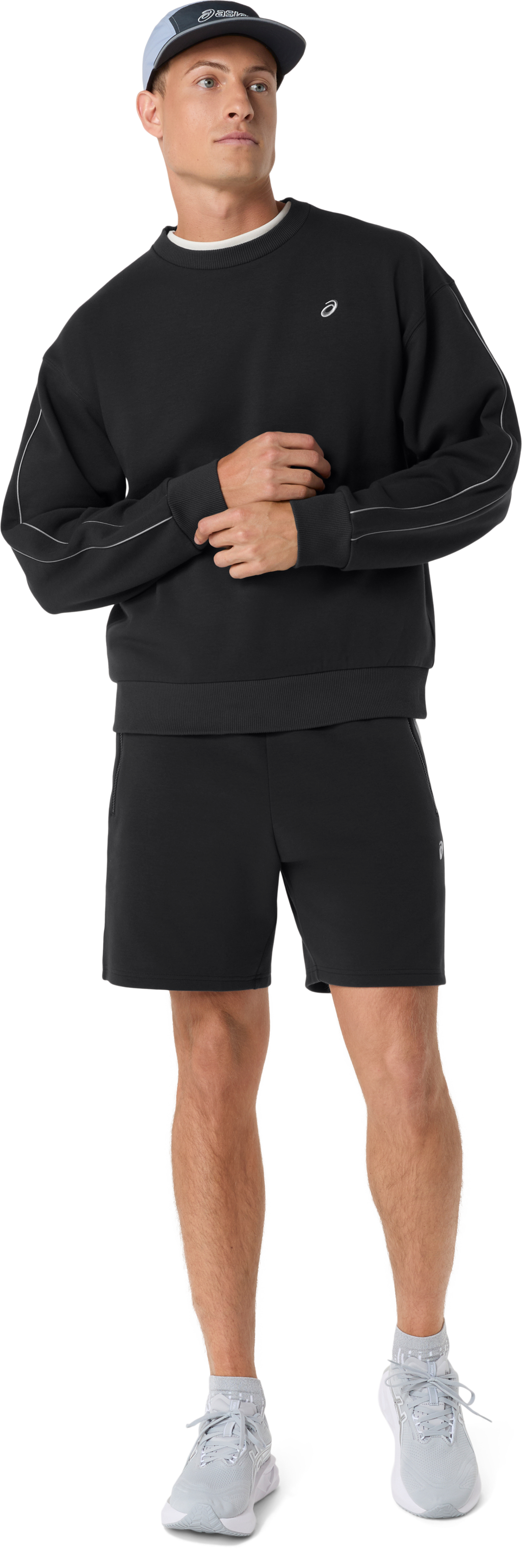 Asics Sweatshirt »ASICS TRACK CLUB HERITAGE CREW-NECK TOP«
