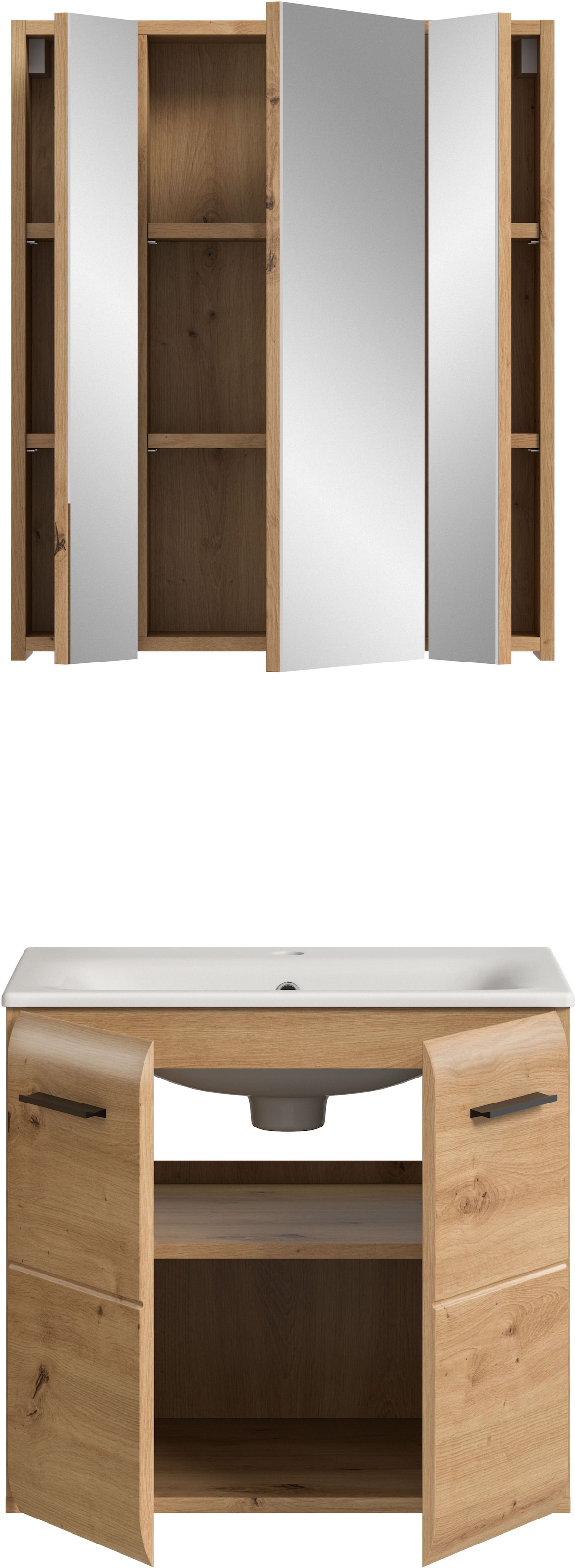Image of welltime Badezimmer-Set Set, 3 Stk. tlg.