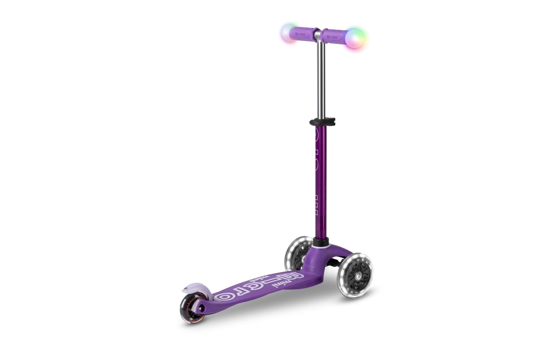 Micro Mobility Scooter »Mini Deluxe Magic LED«