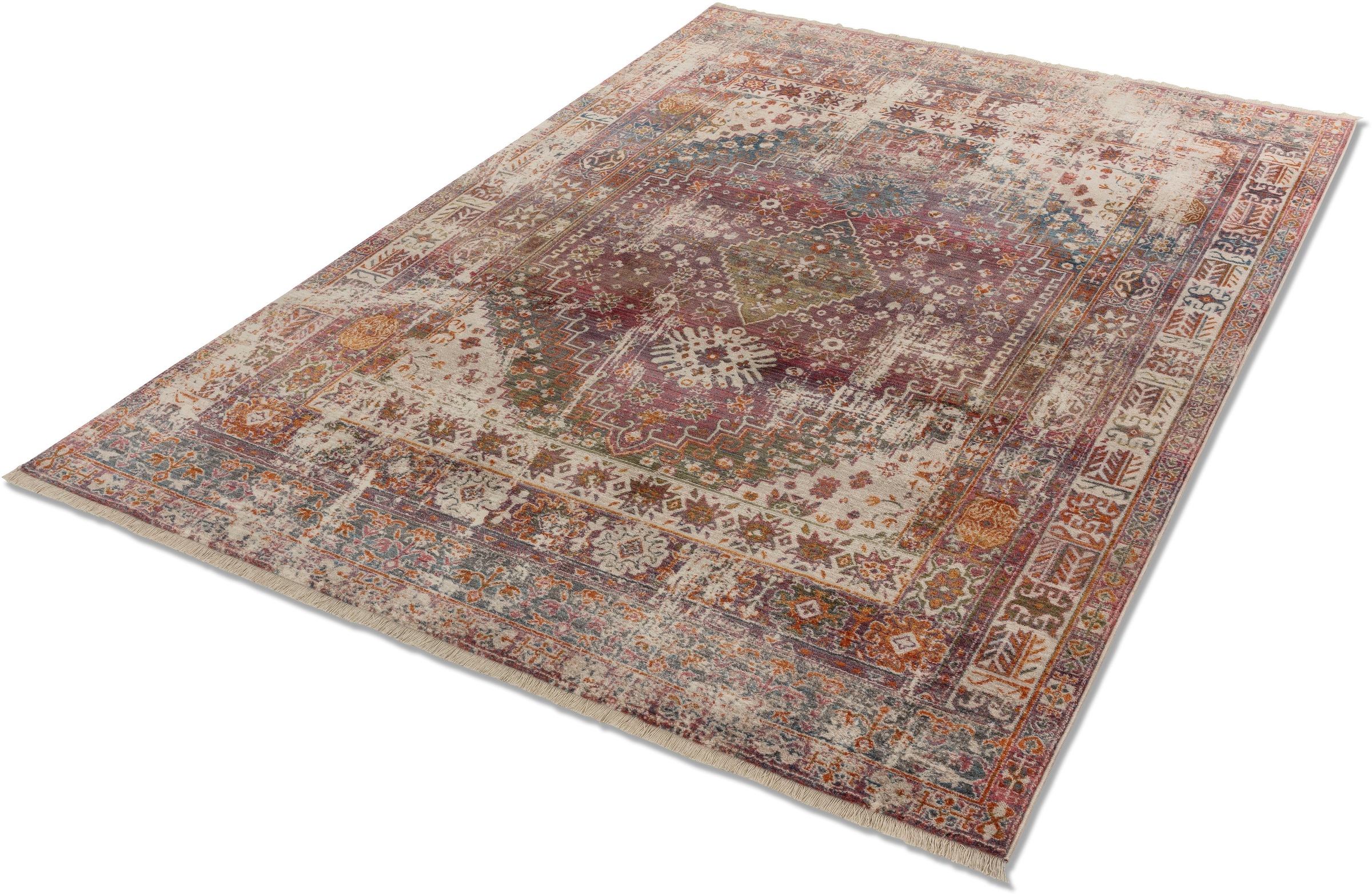 Image of SCHÖNER WOHNEN-Kollektion Teppich »Mystik 215«, rechteckig, 7 mm Höhe, Vintage Orient Look, Wohnzimmer bei Ackermann Versand Schweiz