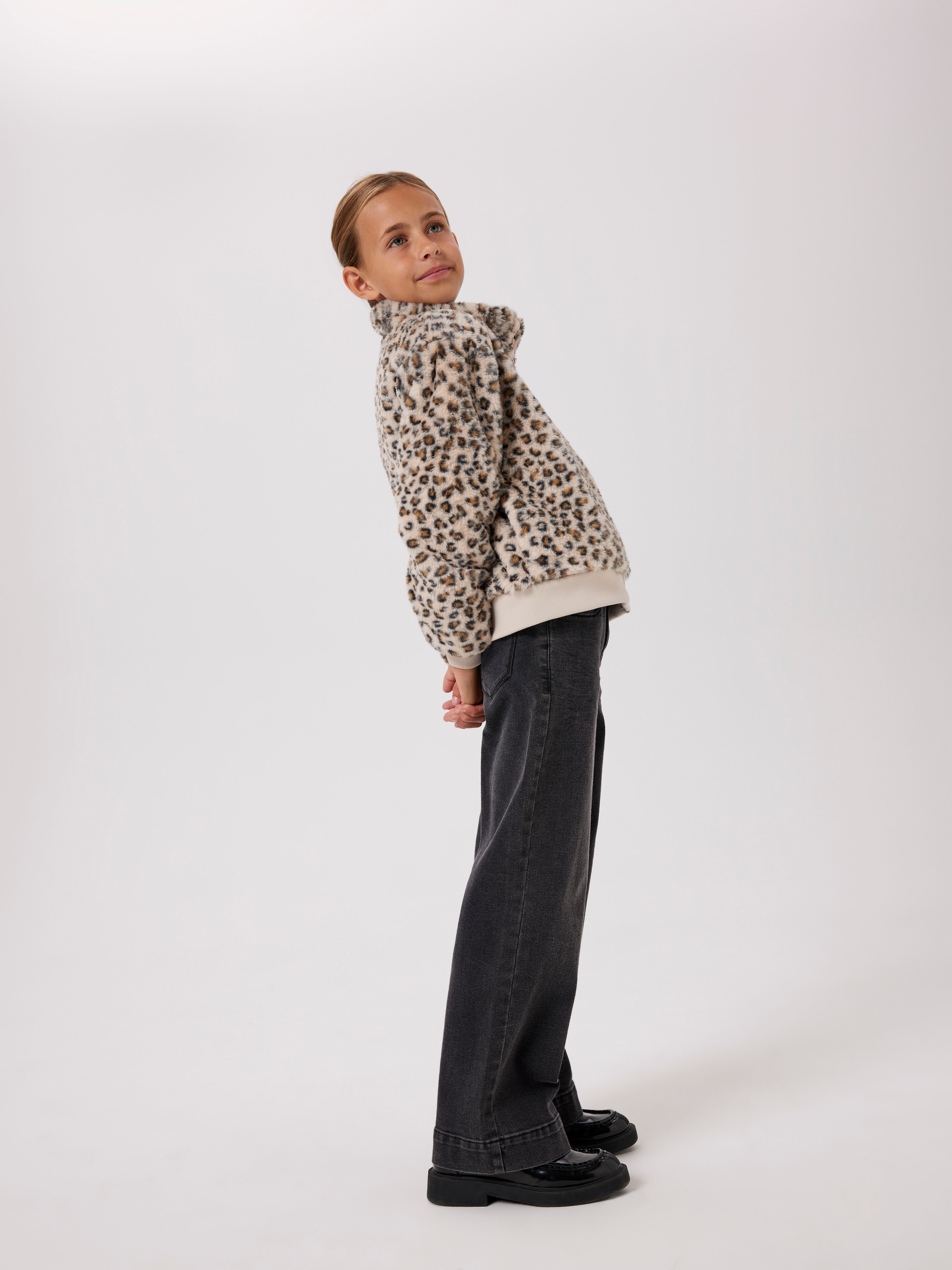 Name It Fleecejacke »NKFMILA JACKET PB«, ohne Kapuze