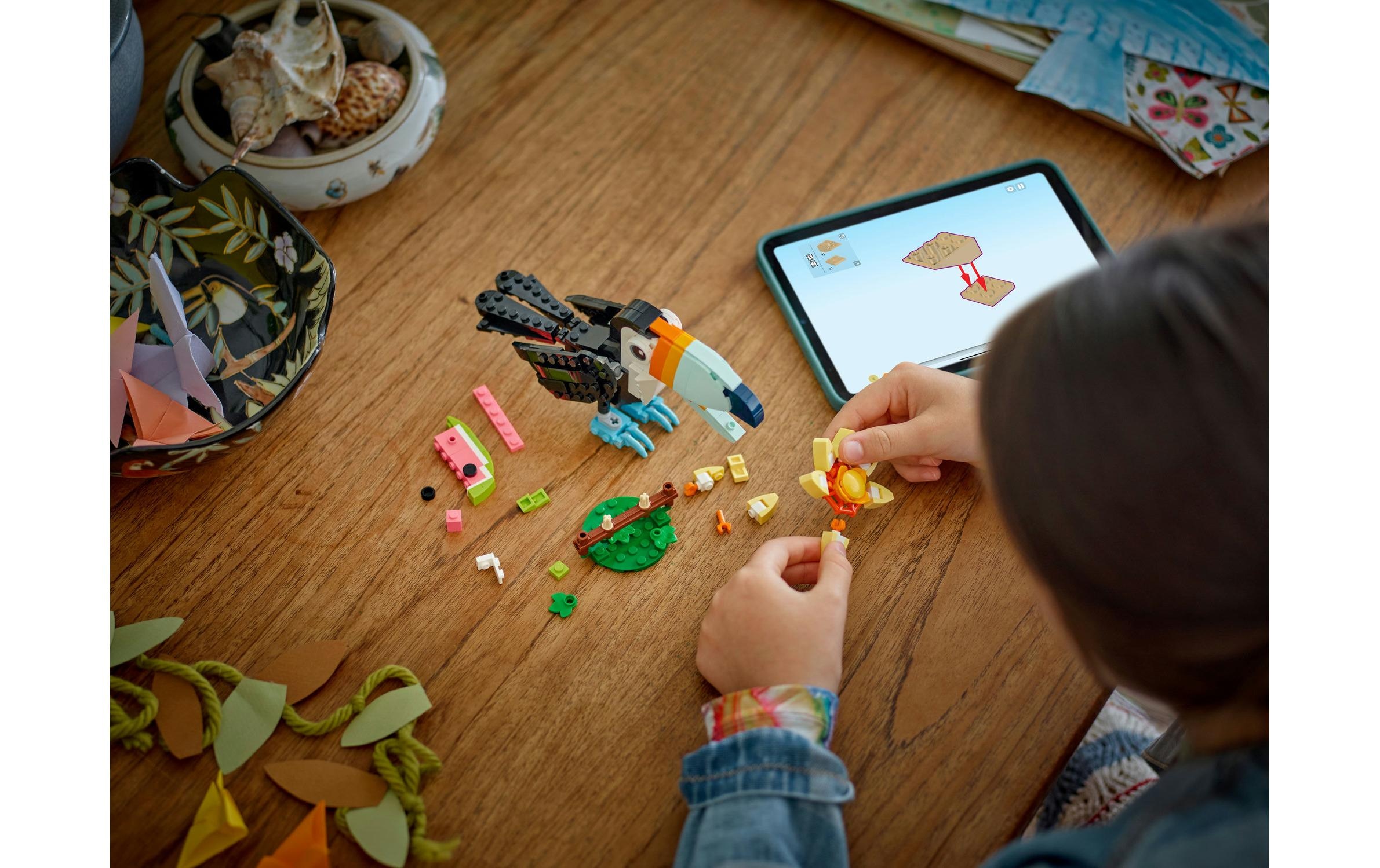 LEGO® Briques de jeu »LEGO® Creator Wilde Tiere: Tropischer Tukan 31173«